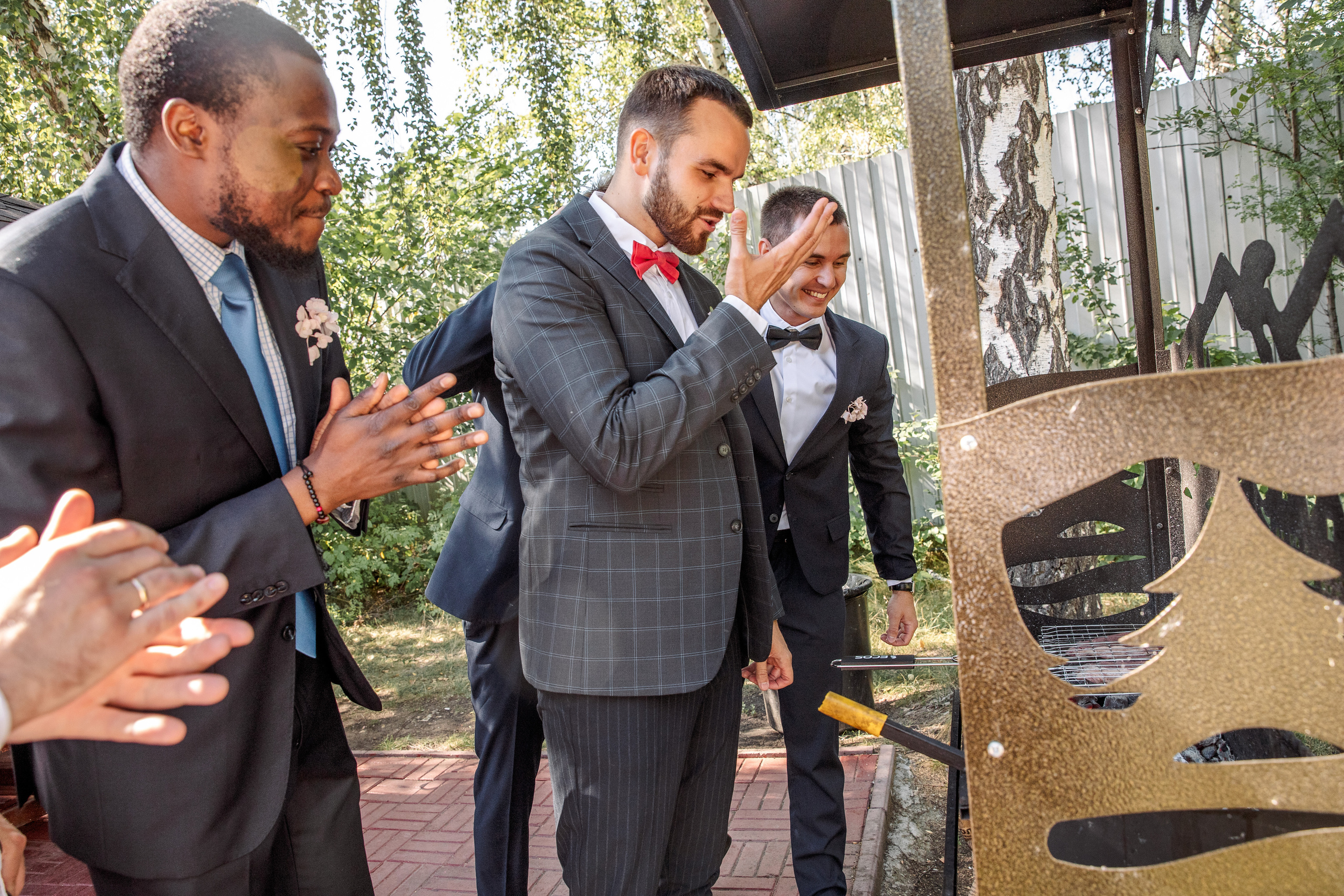 Сборы Андрея с барбекю. Свадебный и семейный фотограф в Челябинске Юлия Ишимова