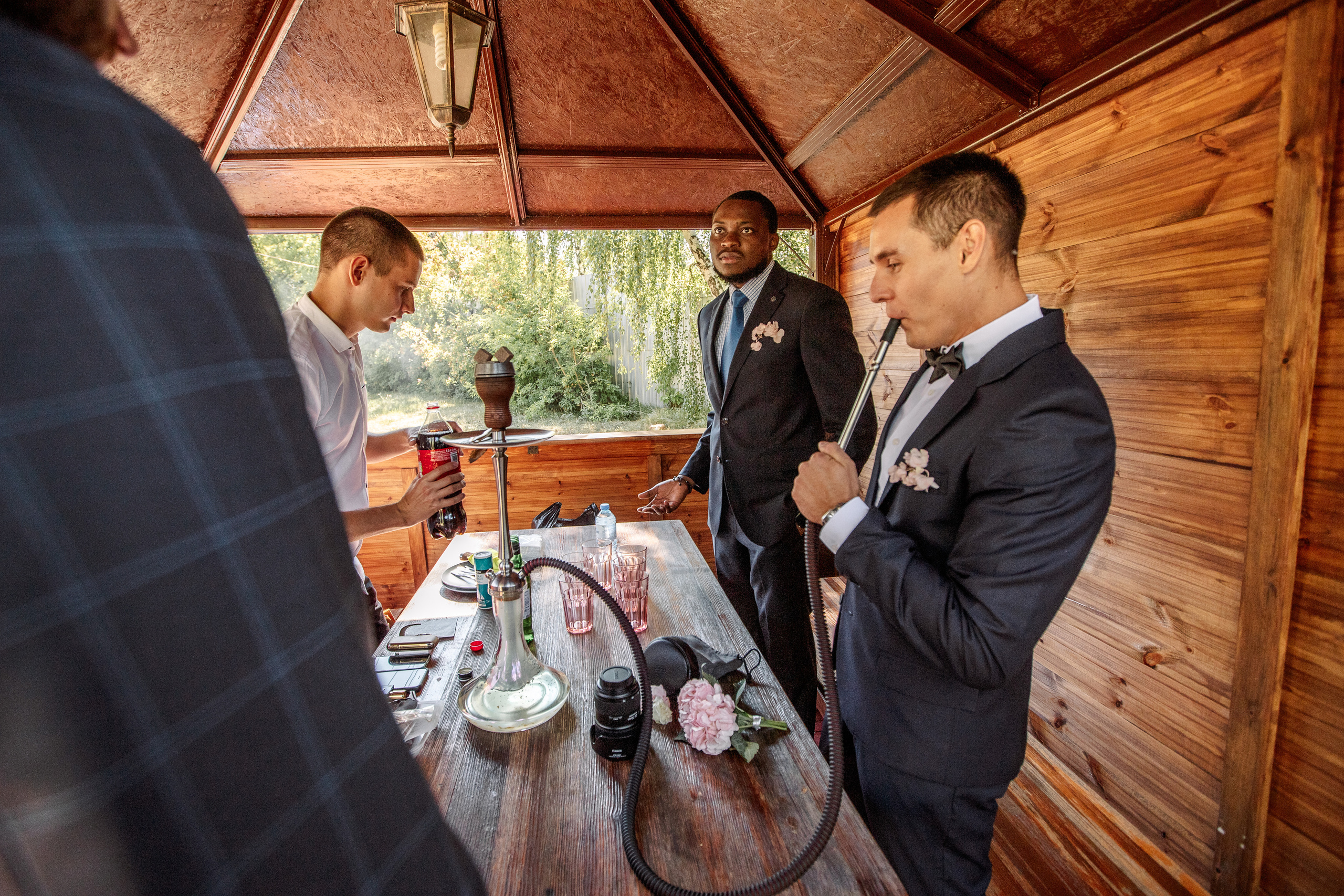 Сборы Андрея с барбекю. Свадебный и семейный фотограф в Челябинске Юлия Ишимова