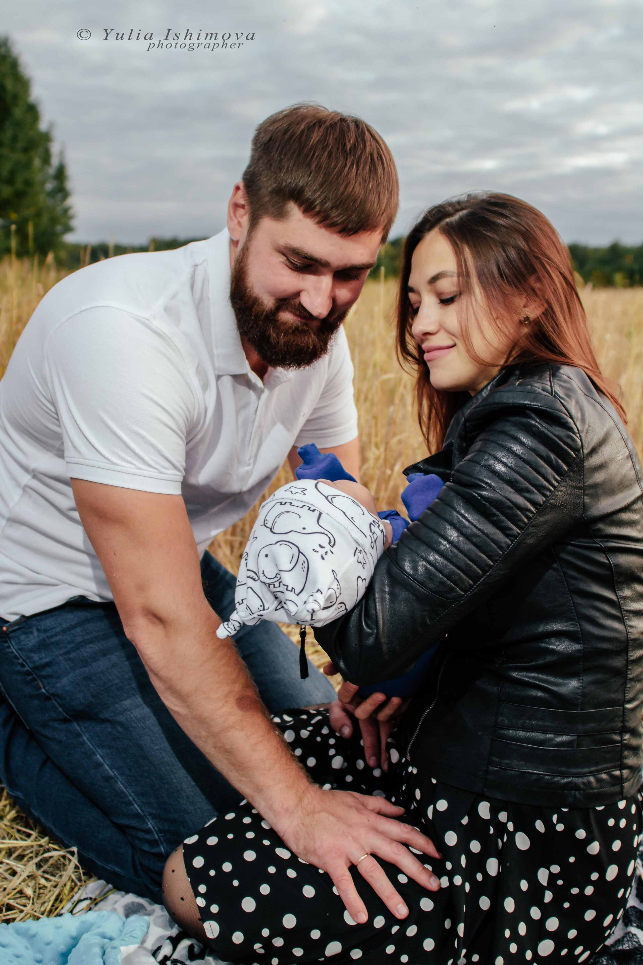 Елена и Андрей и крошка Тёма. Свадебный и семейный фотограф в Челябинске Юлия Ишимова