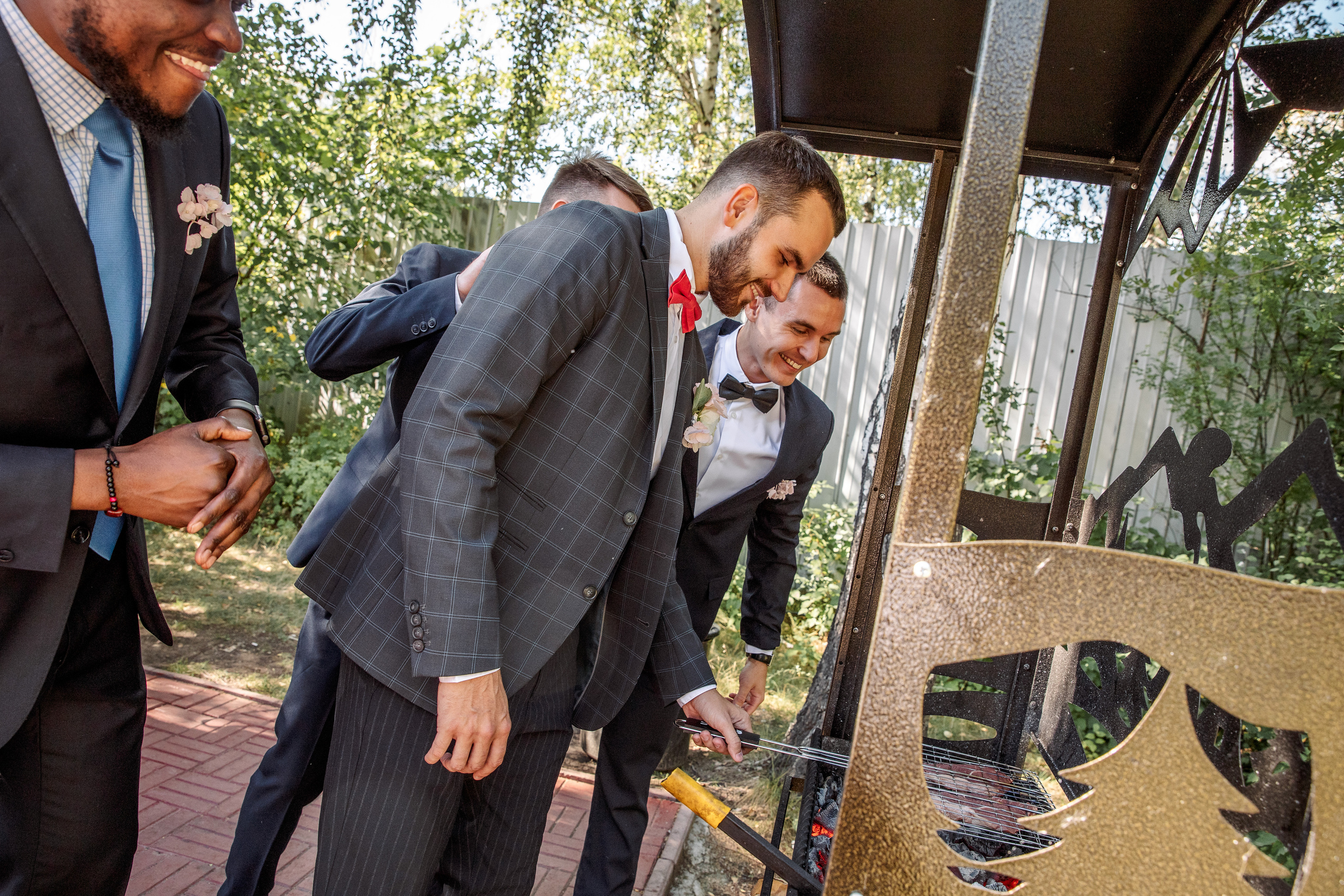 Сборы Андрея с барбекю. Свадебный и семейный фотограф в Челябинске Юлия Ишимова