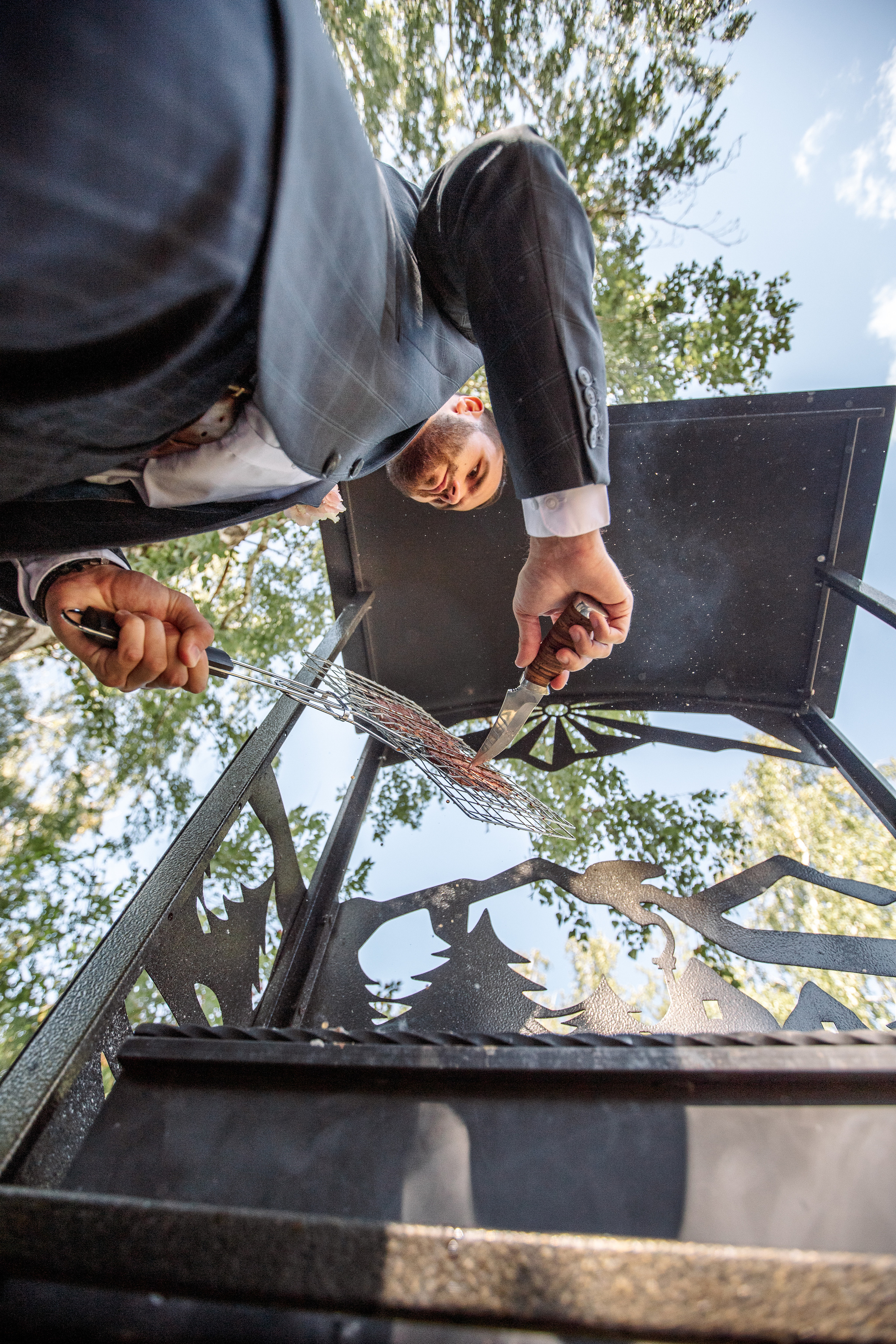 Сборы Андрея с барбекю. Свадебный и семейный фотограф в Челябинске Юлия Ишимова