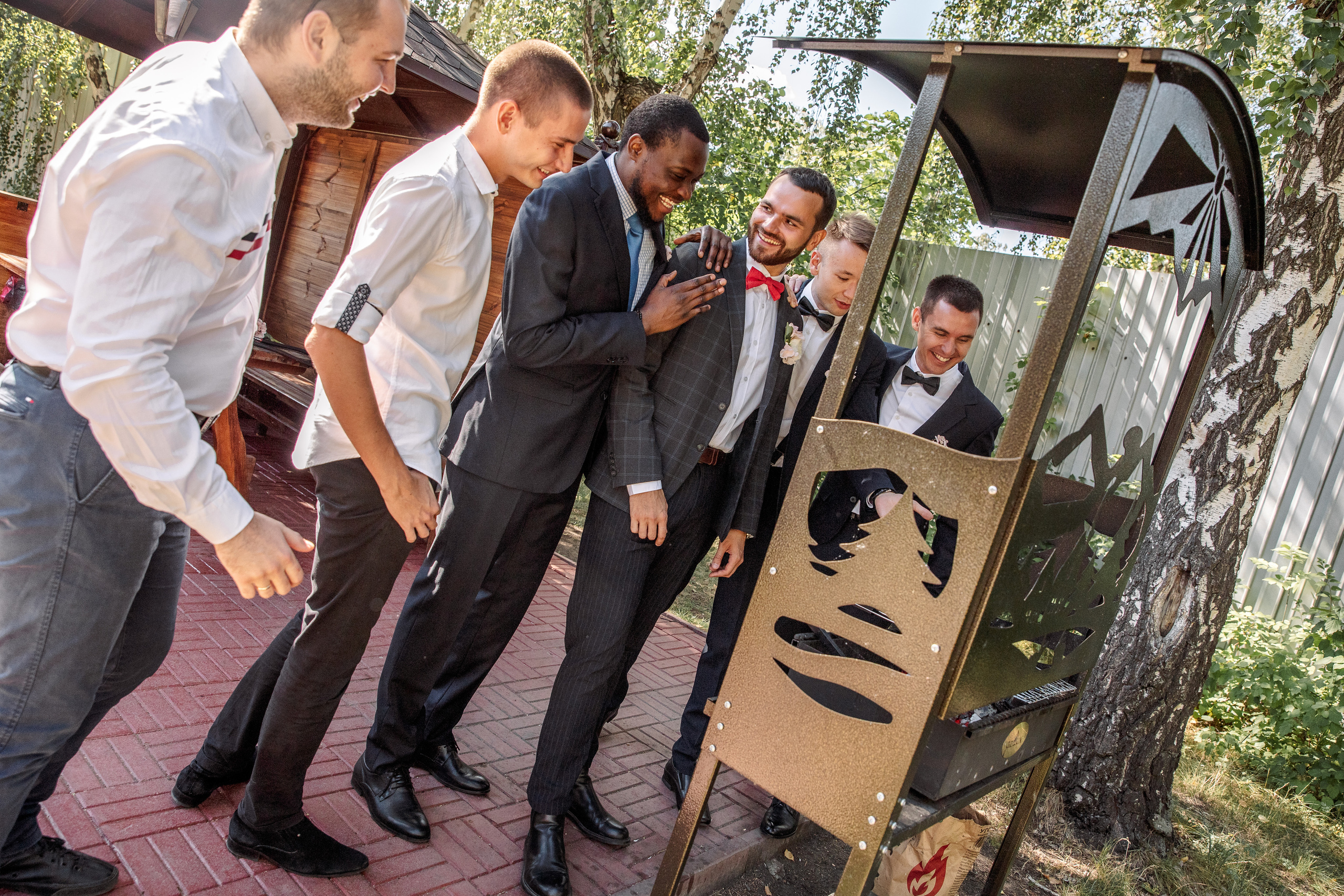 Сборы Андрея с барбекю. Свадебный и семейный фотограф в Челябинске Юлия Ишимова