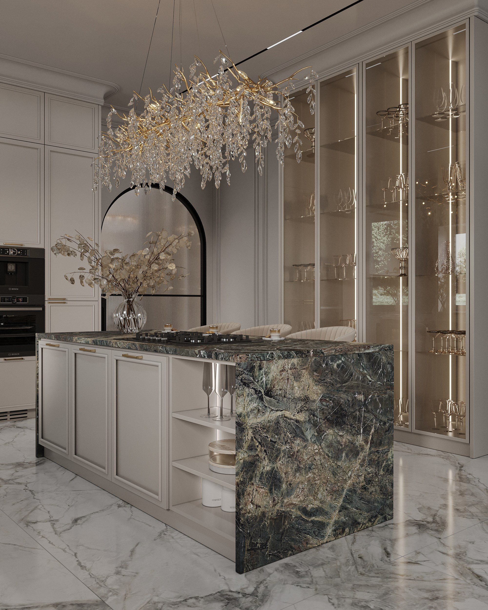 Вилла (Дубай). Королёва Анастасия | 3D визуализатор