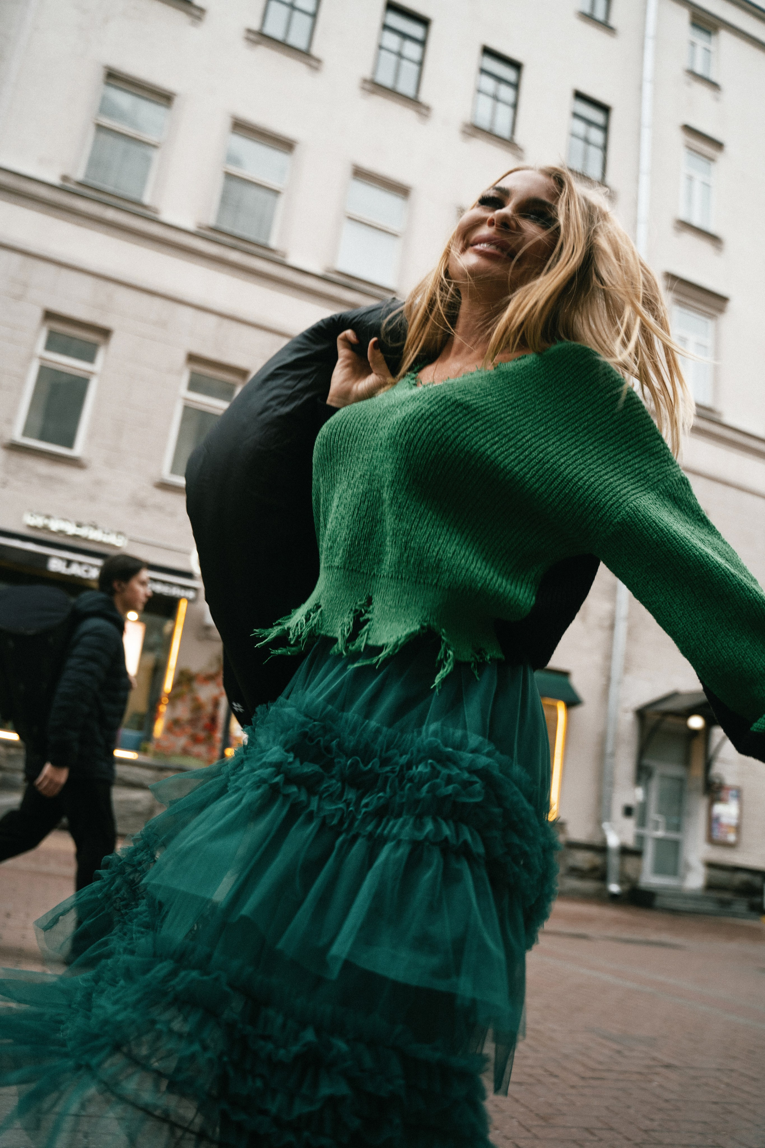 Светлана s t r e e t. Контент фотограф в Москве Кулич Настя