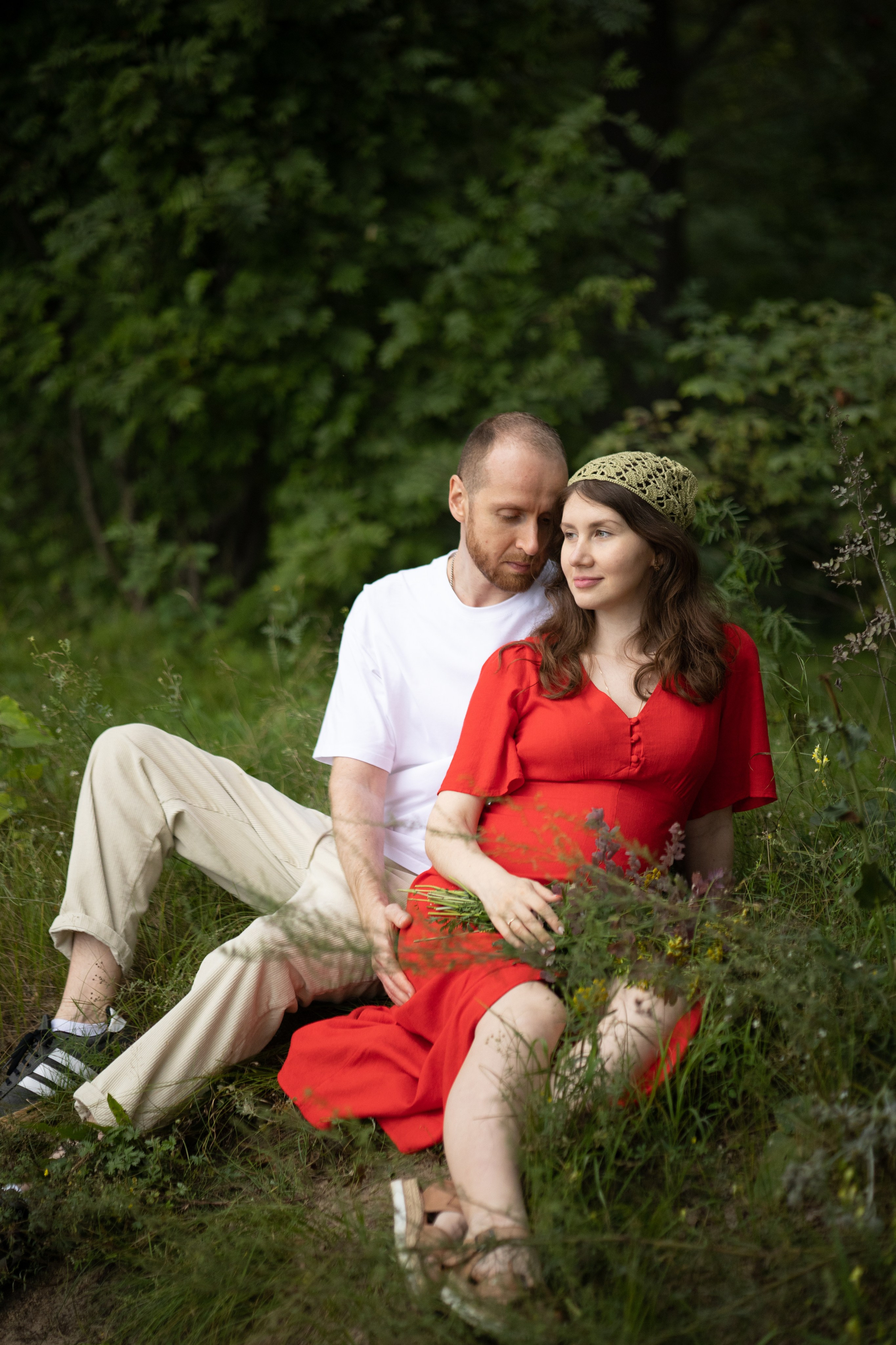 Илья, Анна и малышка в животе. Фотограф Нижний Новгород