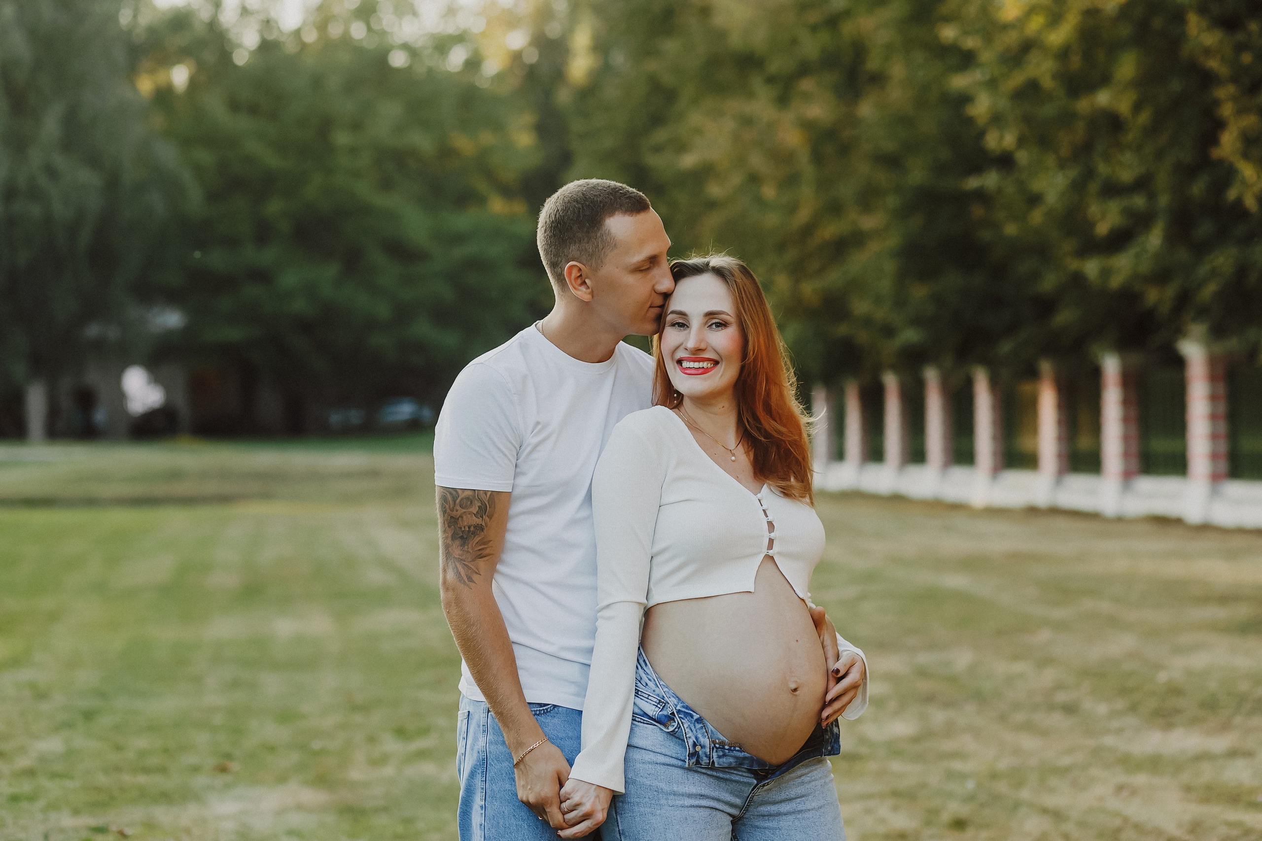 Фотосессии в Кусково. Фотограф в Москве и Люберцах Анна Ушакова. Фотосессия беременности Люберцы и Москва.