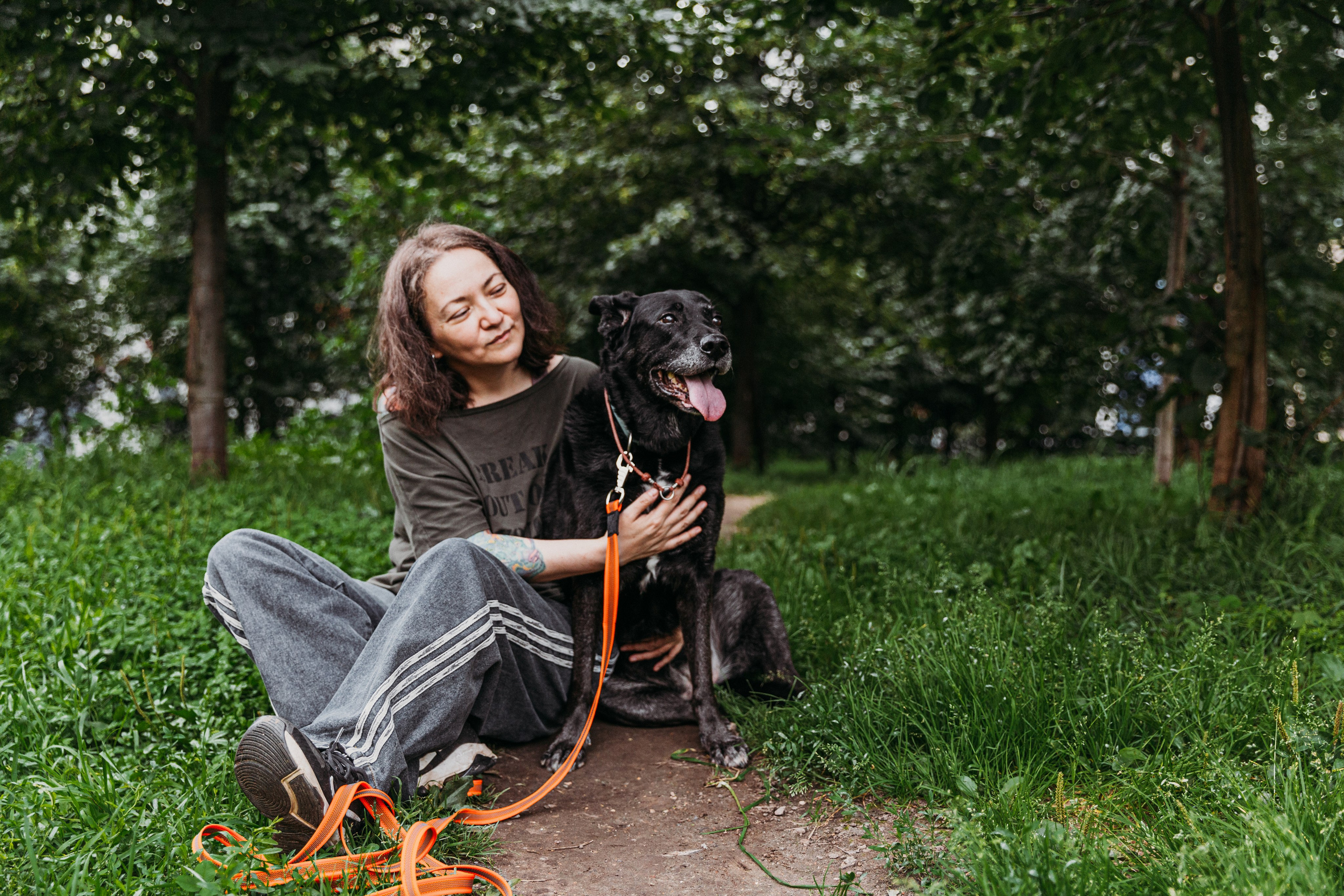 Ольга и Алеся Петровна. Фотограф-анималист в Москве Соломонова Варвара