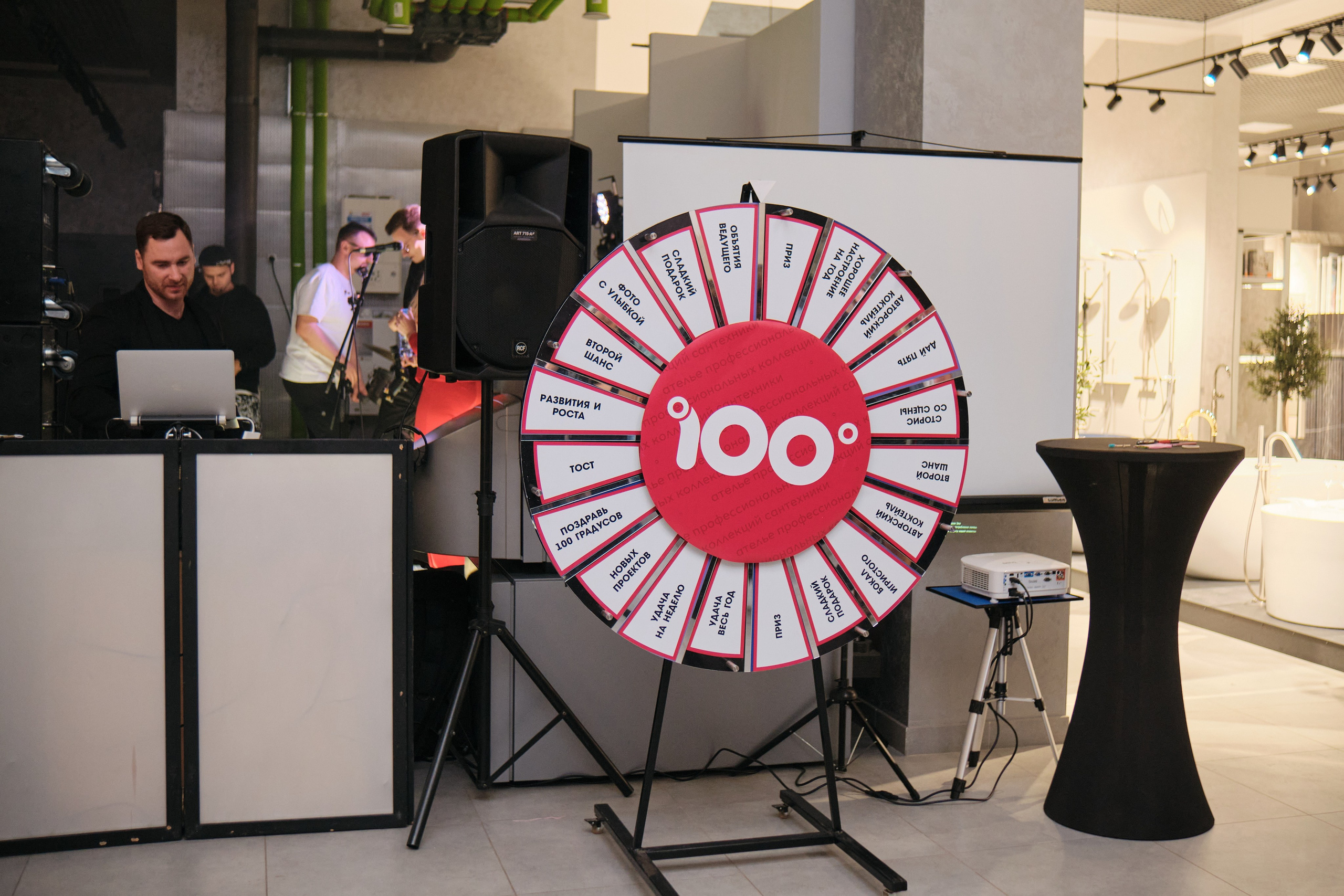 Открытие салона 100 градусов. Антон Ив