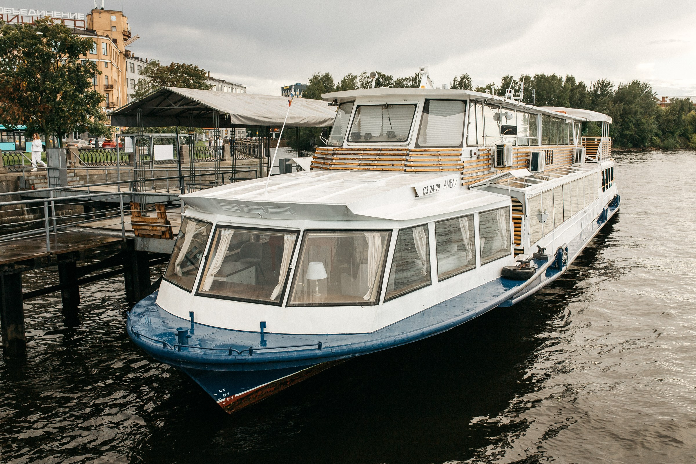 Репортажный фотограф на кораблик Питер