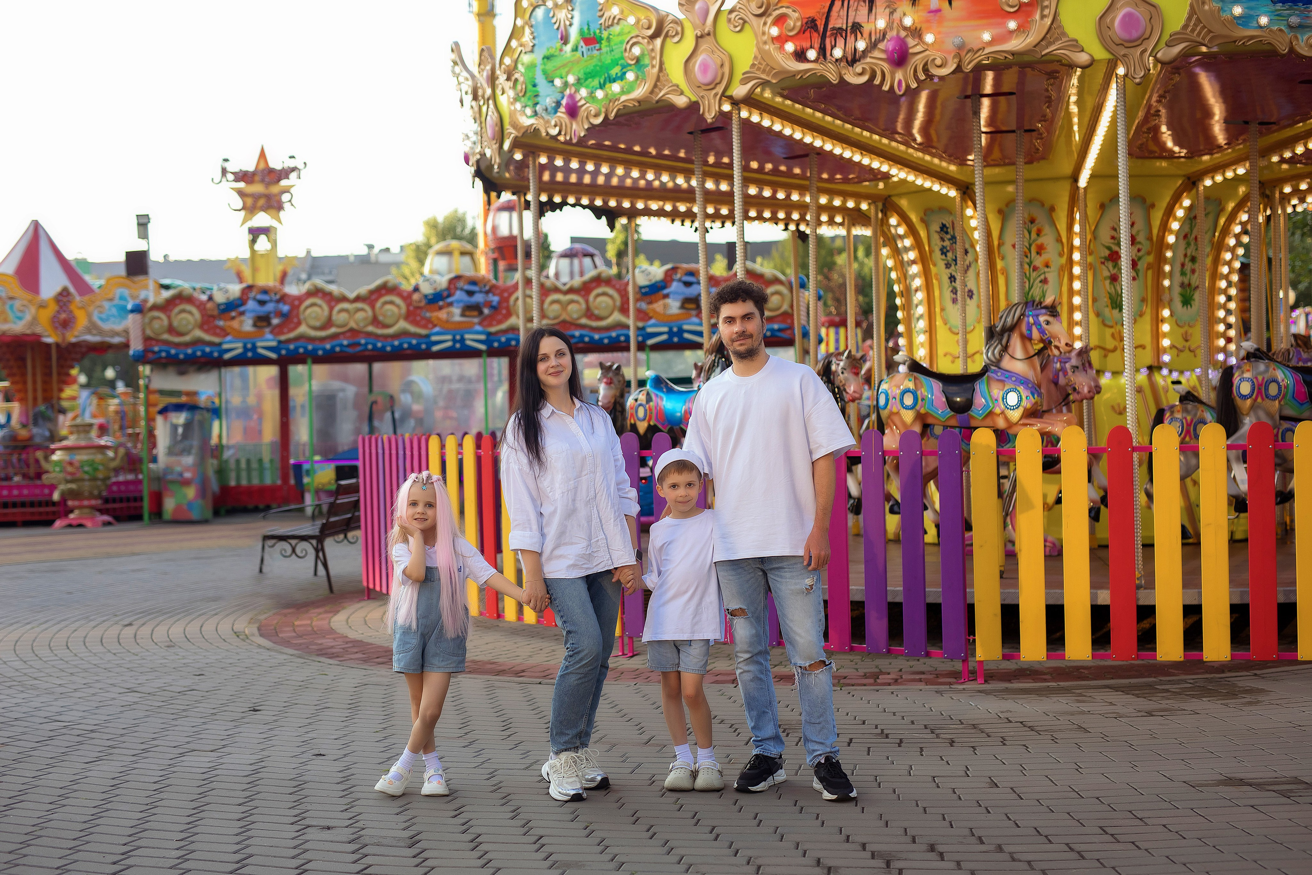 Варюша, Витюша и Аврора. Фотограф на крещение и венчание