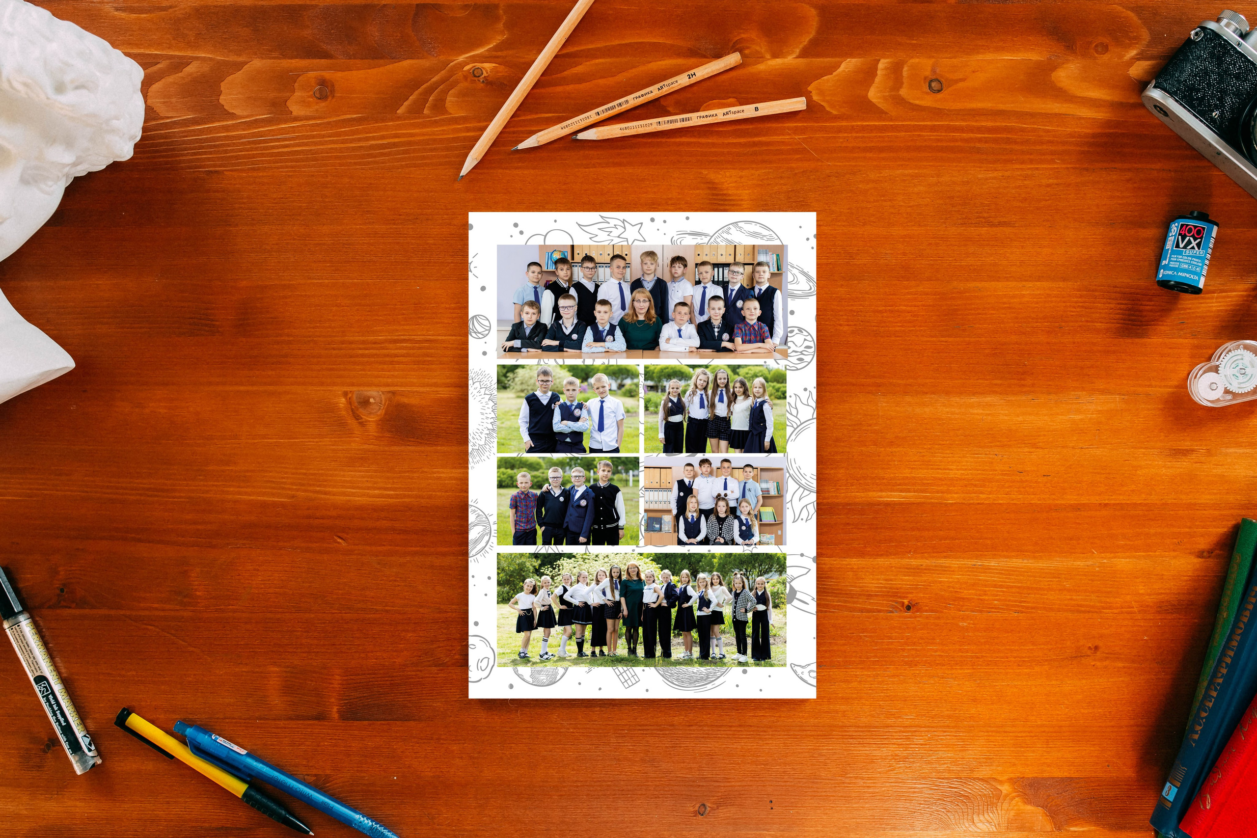 Планшет Космос. Выпускные альбомы Беларусь