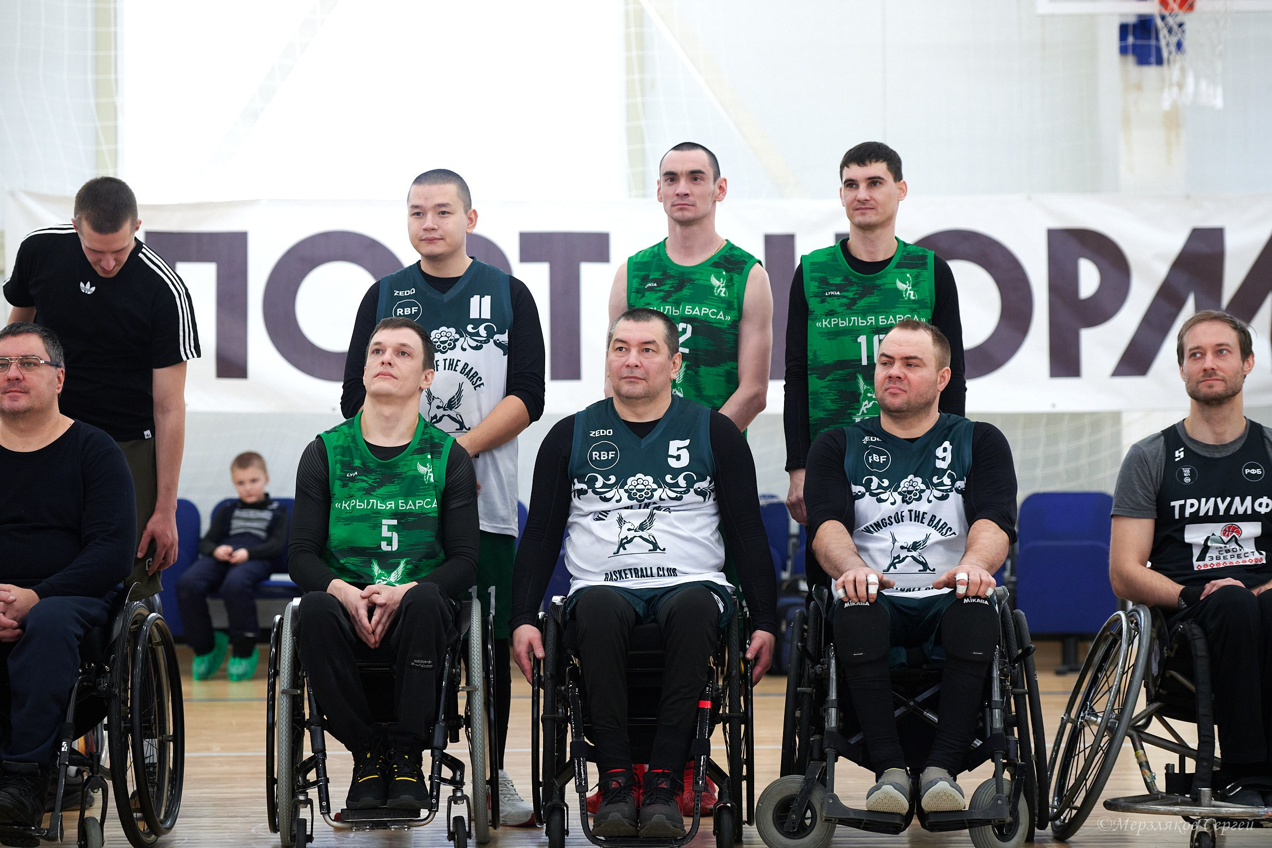 X традиционный Рождественский турнир по баскетболу на колясках. Ижевск. Спортивный репортажный фотограф в Ижевске Сергей Мерзляков