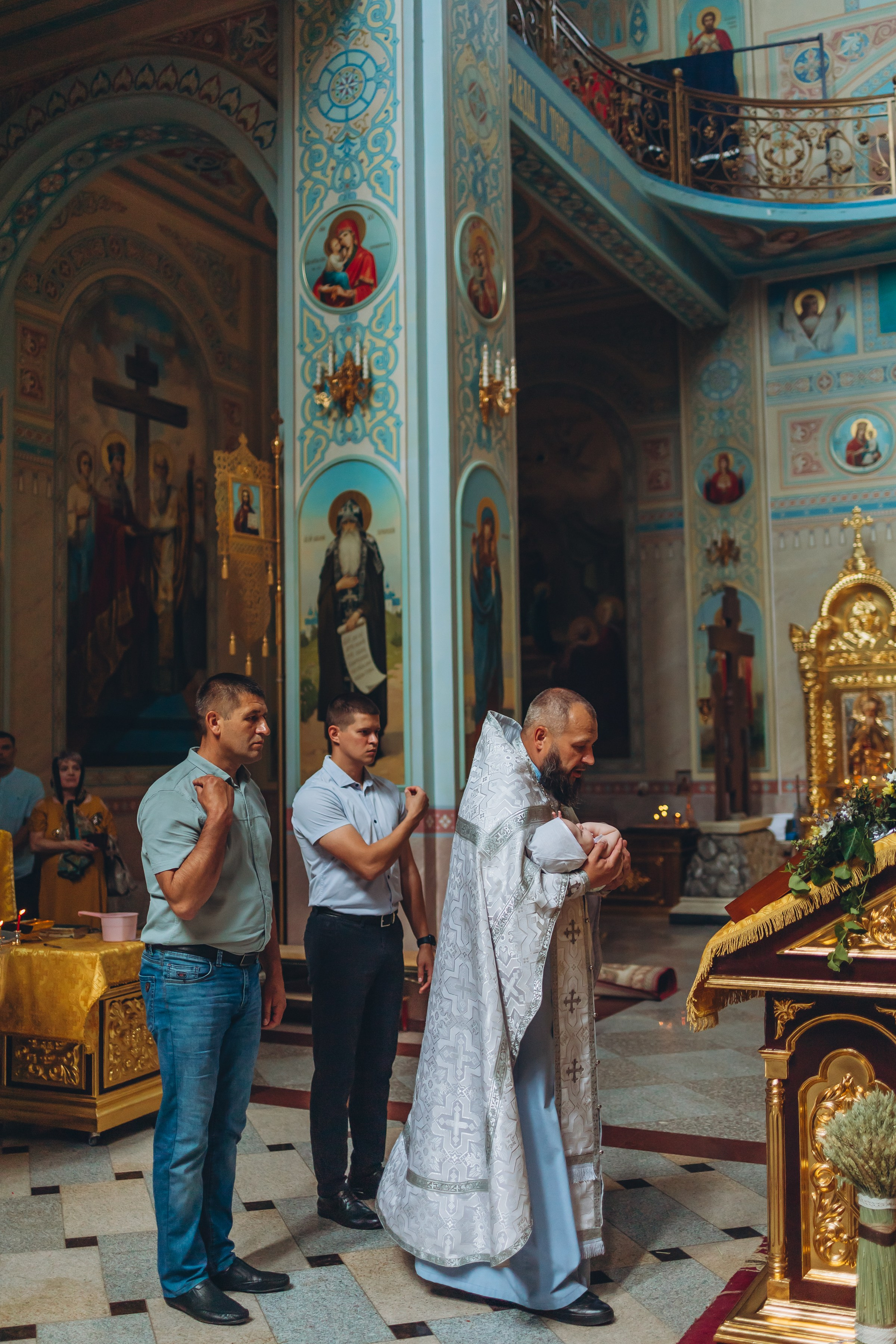 Крещение Давида. Семейный фотограф в Волгодонске Краченцева Анна