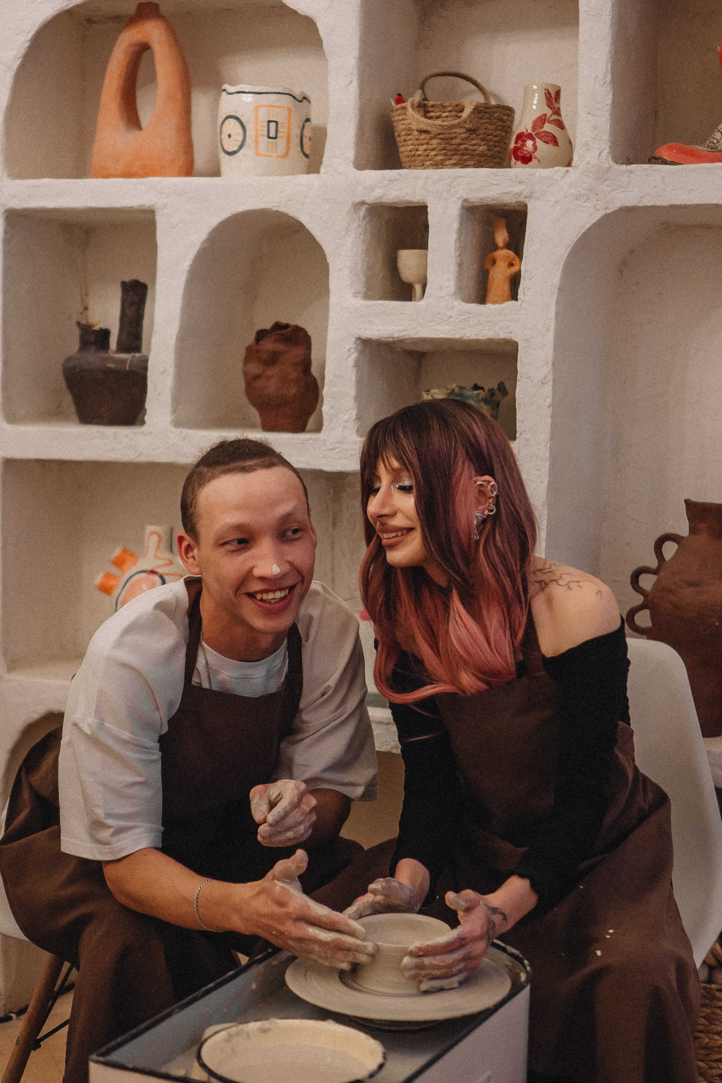 СВИДАНИЕ В ГОНЧАРНОЙ МАСТЕРСКОЙ. Профессиональный фотограф, Санкт-Петербург — Виктория Богомолова