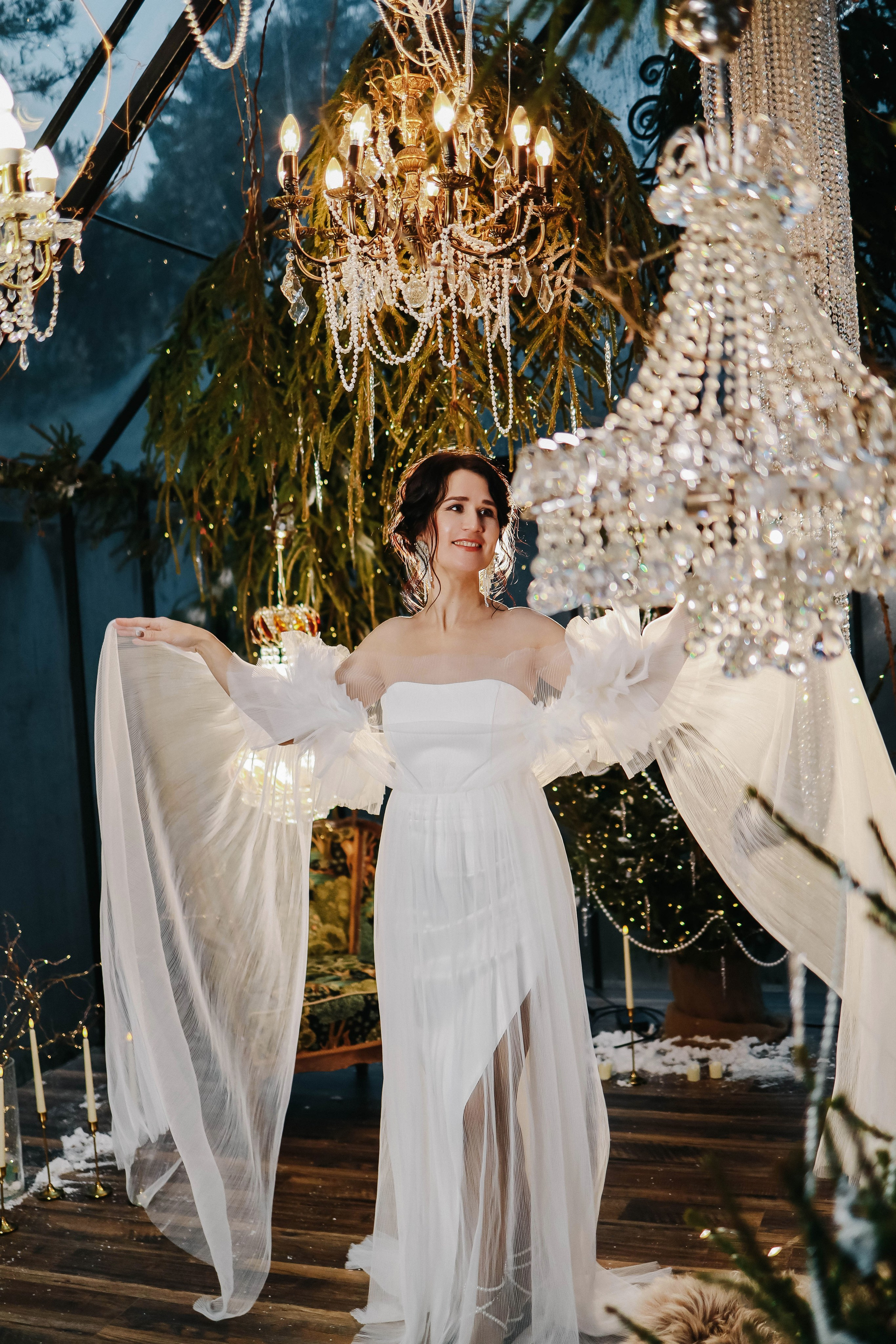 Новогодняя фотосессия в локации Оранжерея. Иванова Ирина Свадебный и семейный фотограф г. Уфа