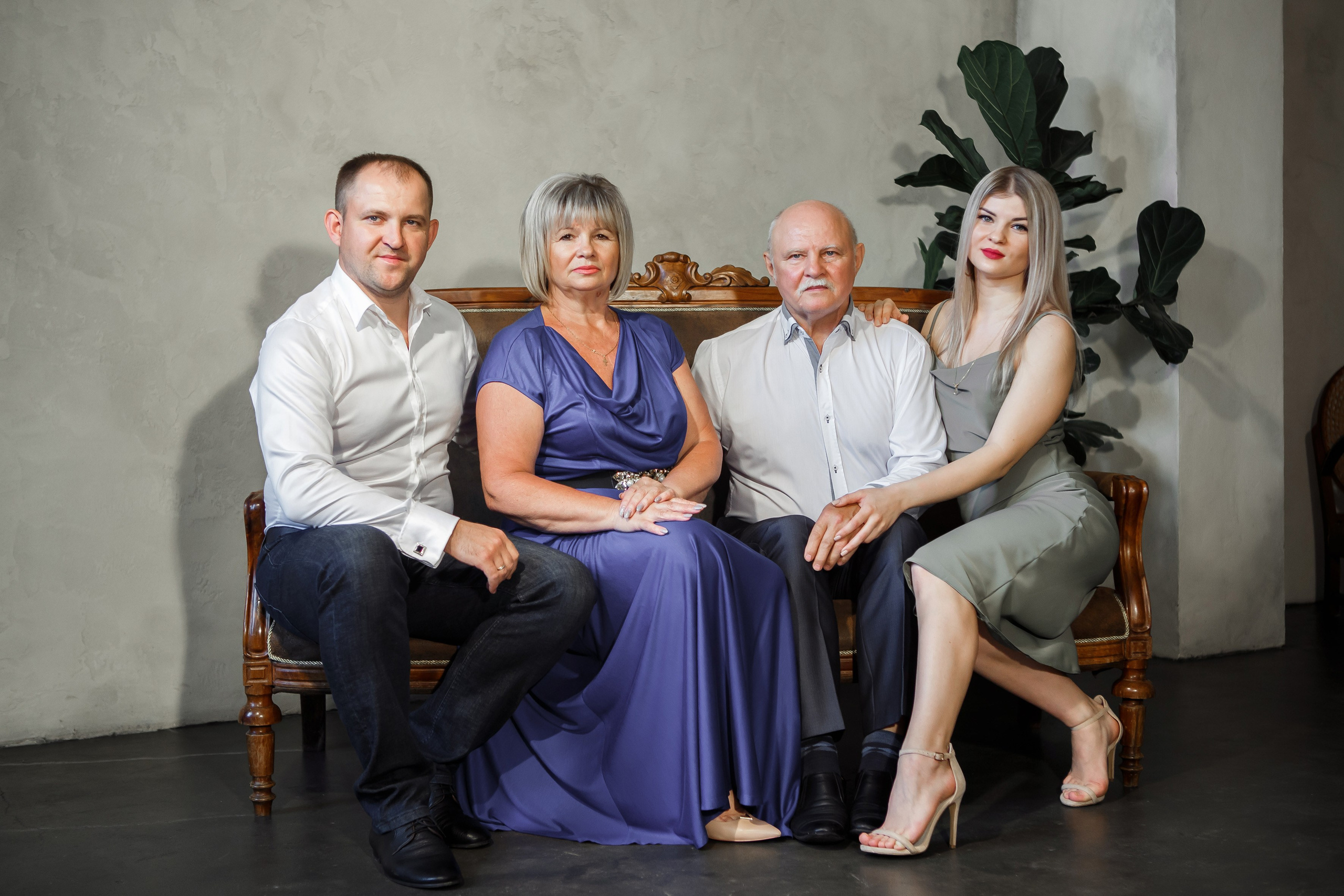 Очень большая семья, личные и парные портреты. Свадебный и портретный Фотограф в Липецке Дмитрий Котюков
