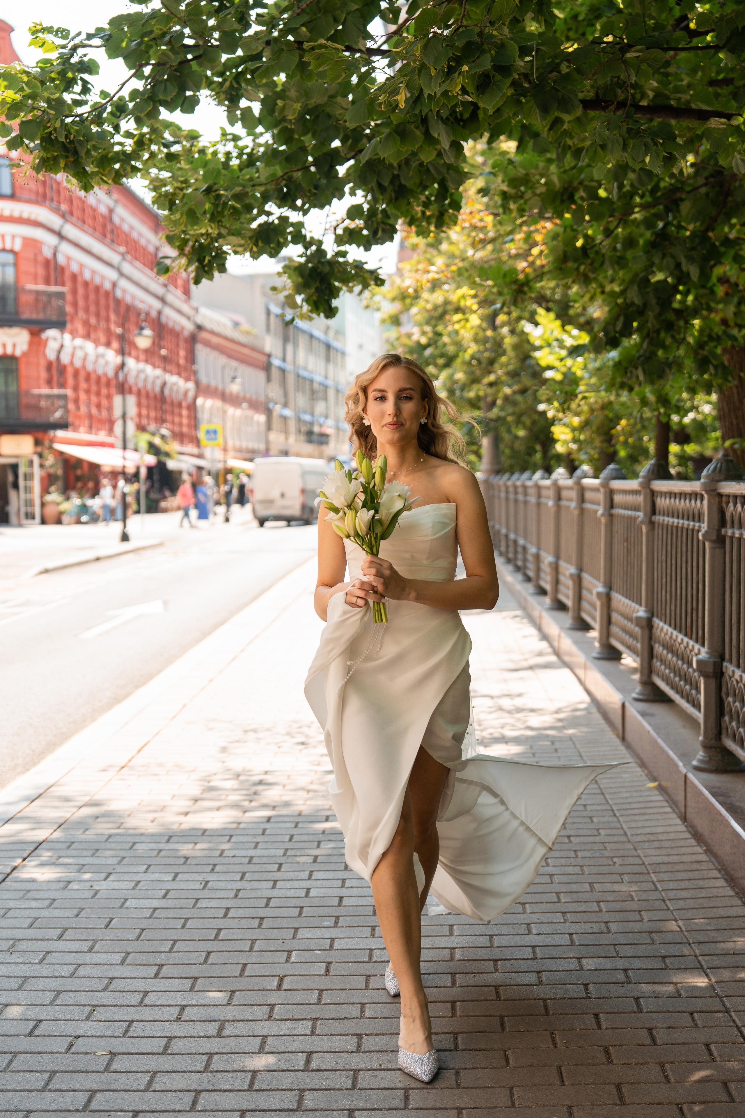 Свадебная фотосессия в Москве, регистрация в Кутузовском ЗАГСе Москва. Свадебный фотограф в Москве Анна Полушина