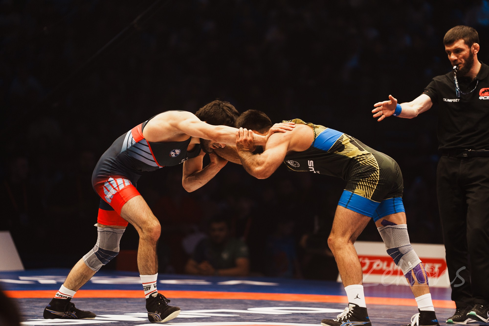 Чемпионат России по вольной борьбе 2025 (Москва). Zekons. Фото, видео, нейросети