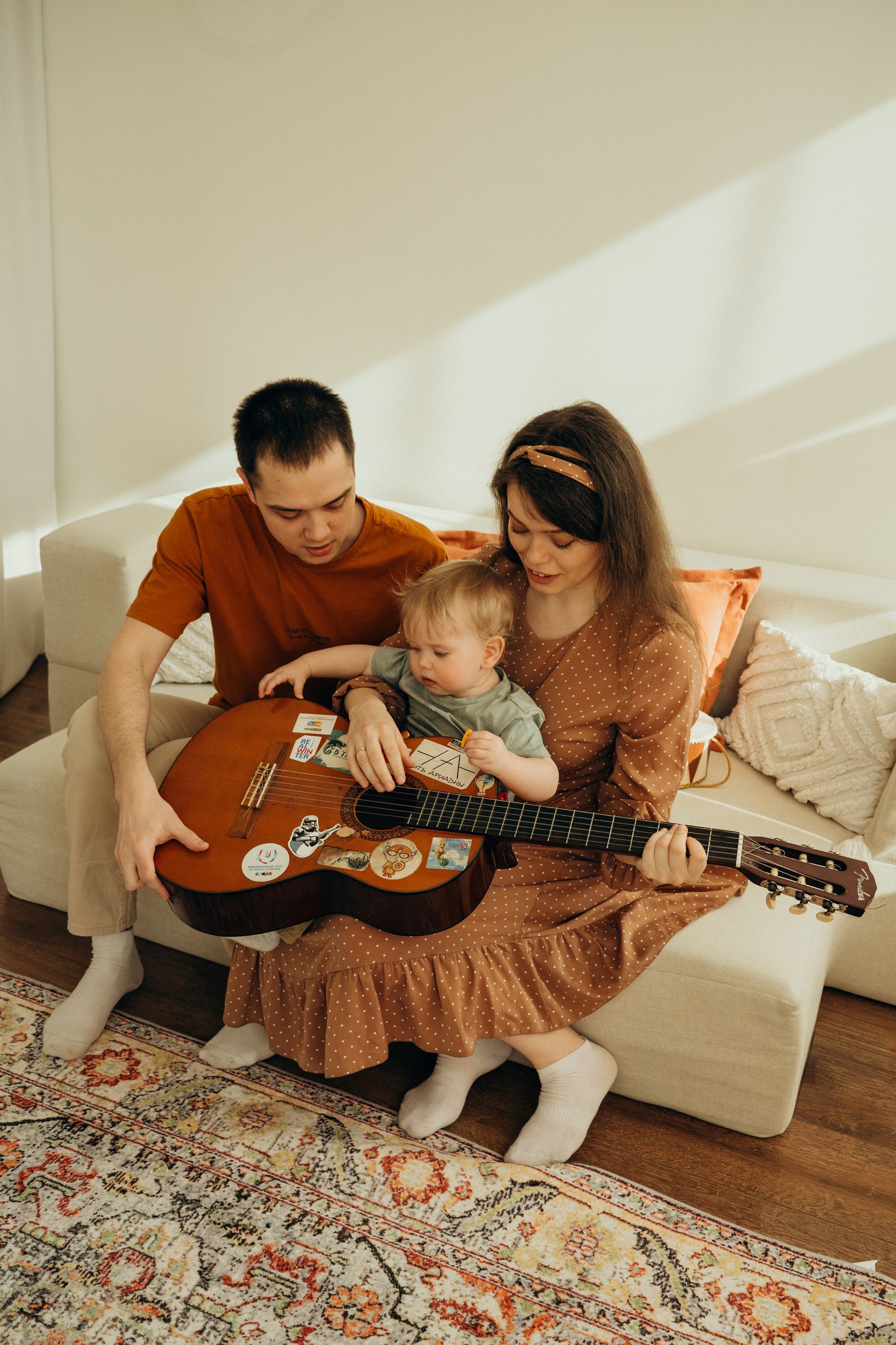 Родион, Алена и Кирюша