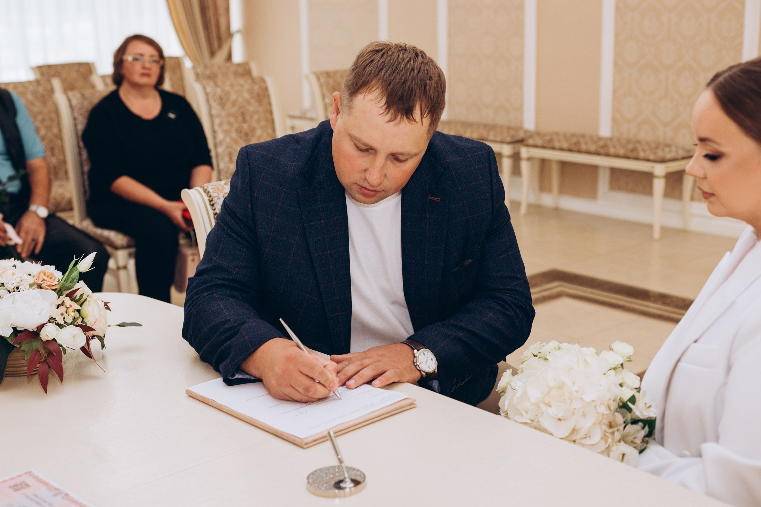 Татьяна и Сергей (ЗАГС, прогулка). Свадебный и семейный фотограф в Нижнем Новгороде Екатерина Наймарк