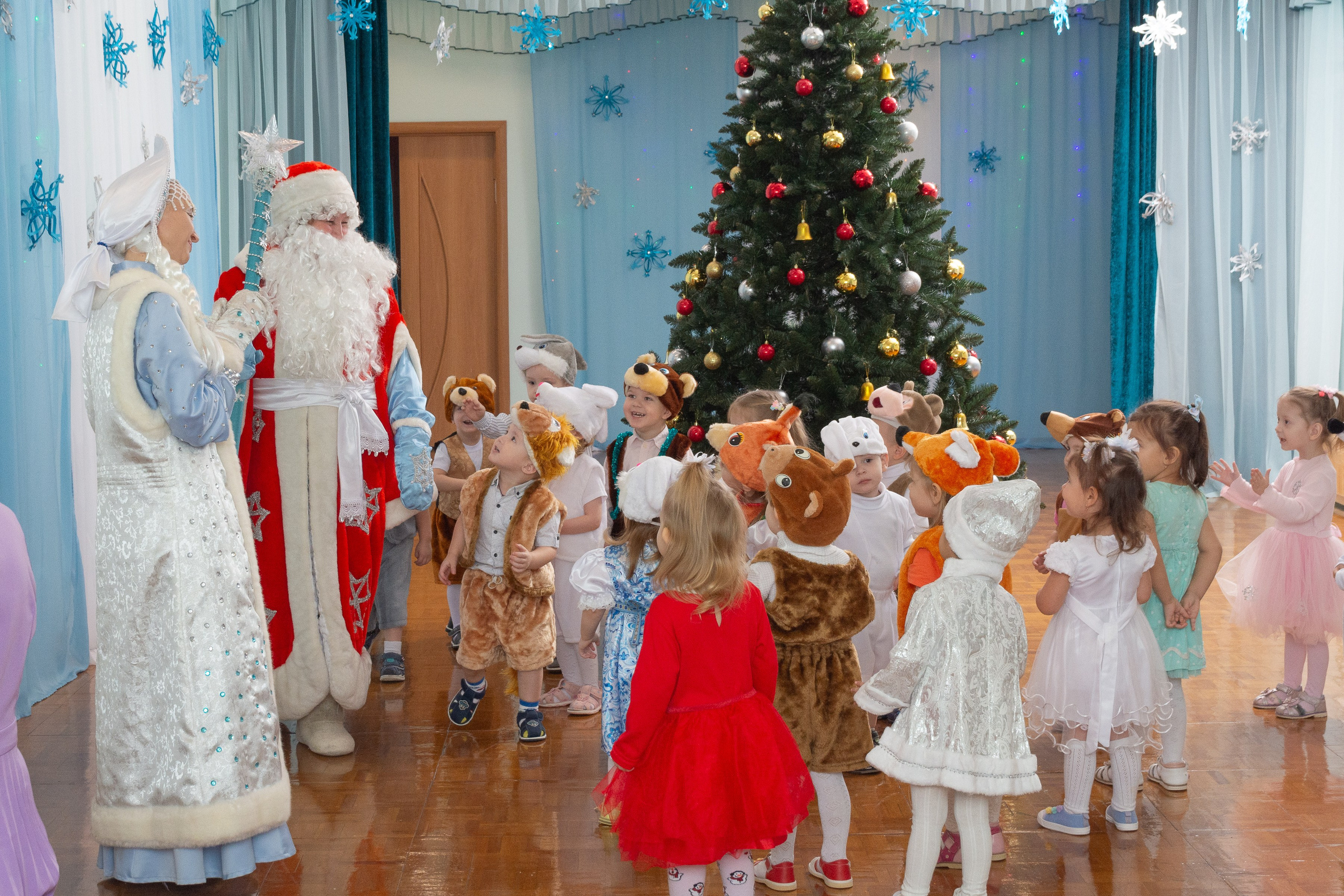 Новогодний утренник в саду 2023