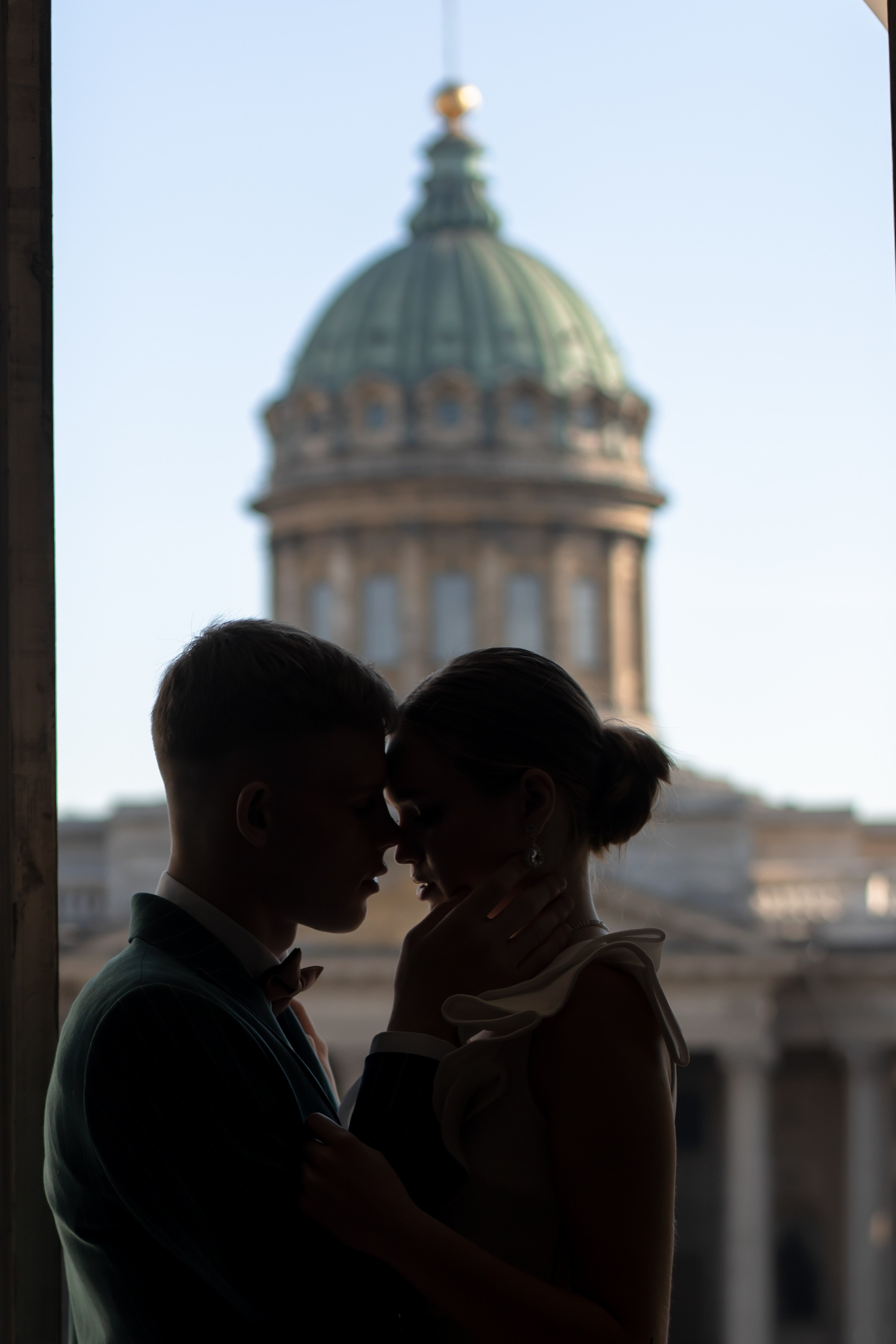 С видом на Казанский собора. Свадебный и семейный фотограф в Москве Диана Левченко
