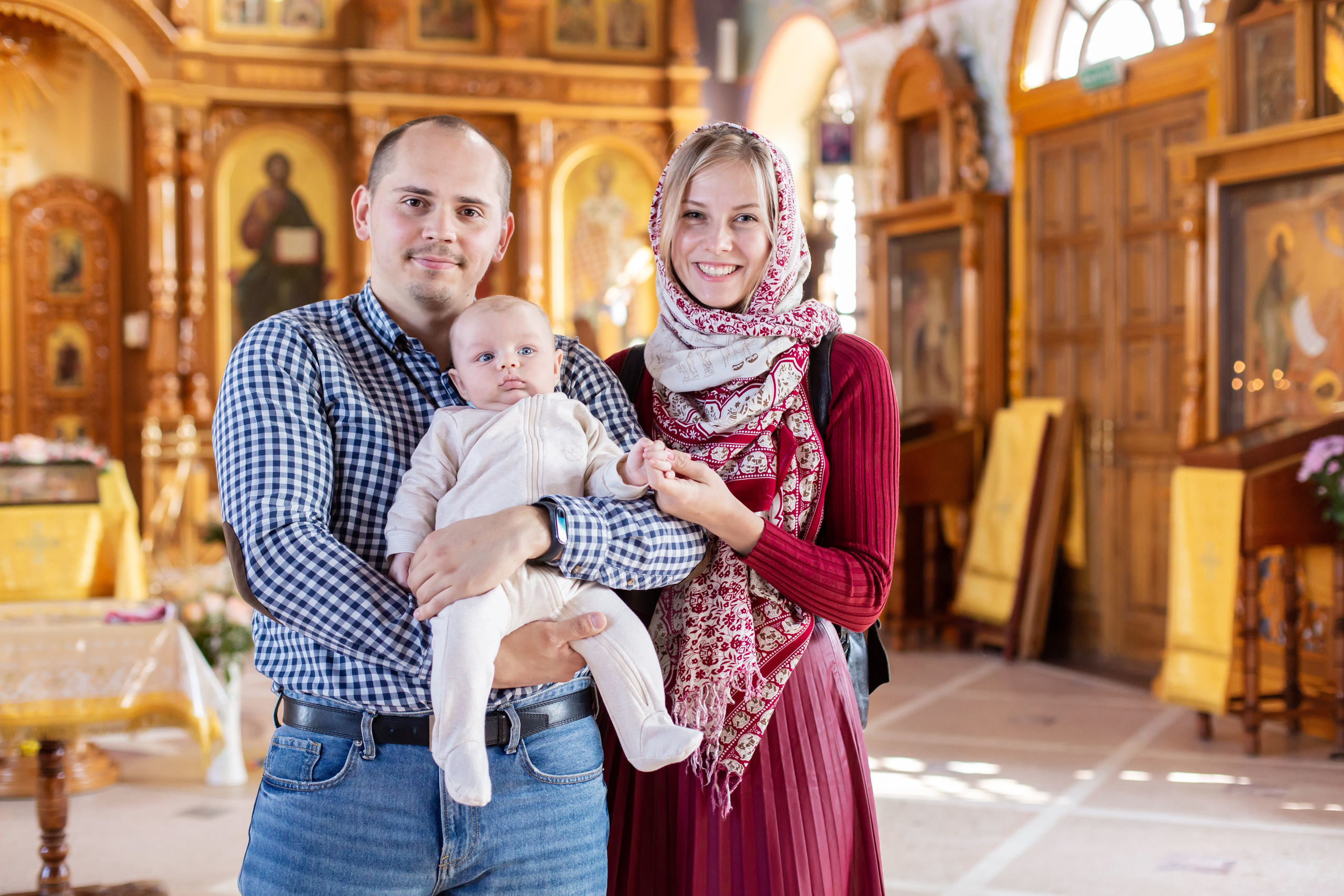 Крестины Миши. Семейный и детский фотограф в Москве Олеся Сухова