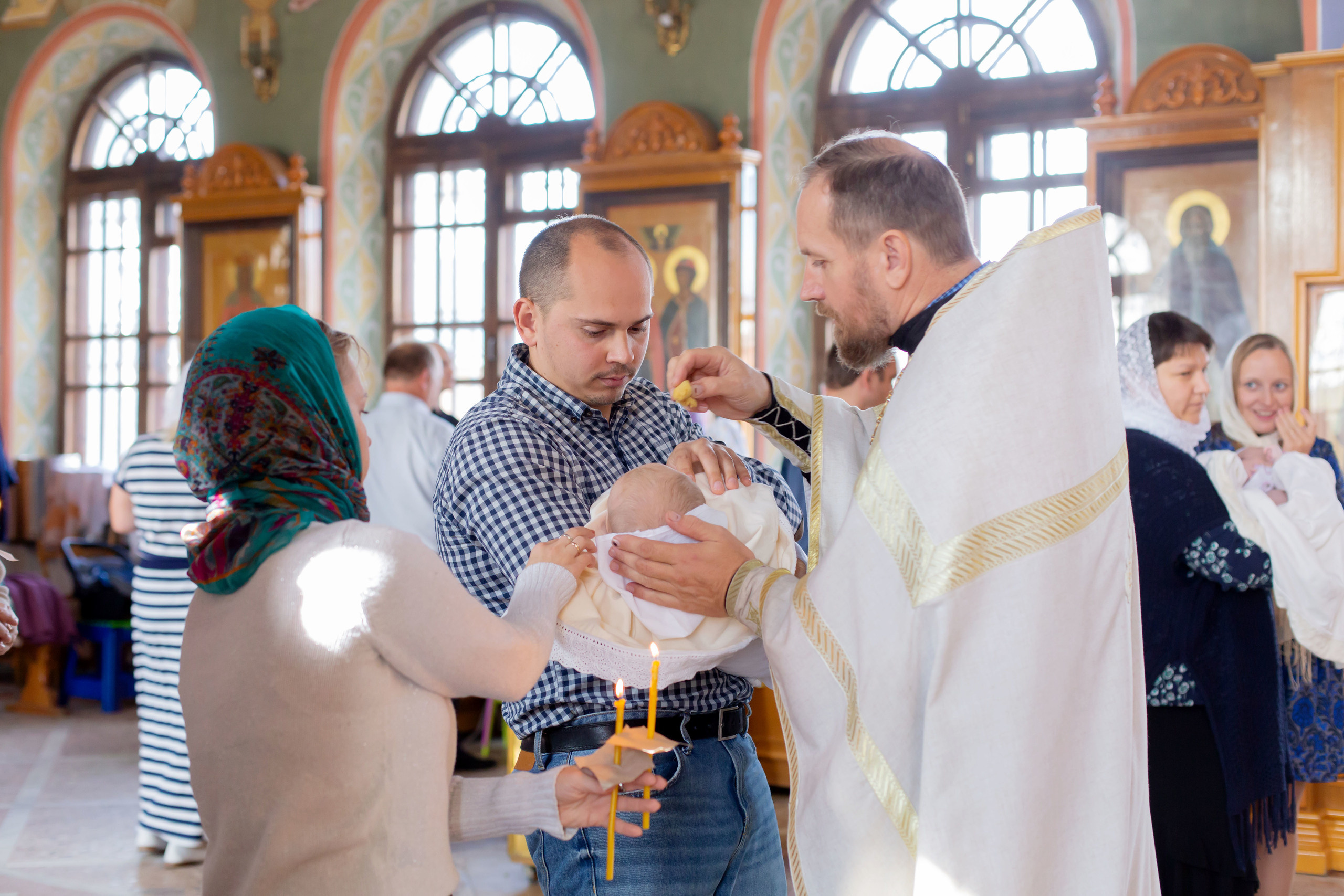 Крестины Миши. Семейный и детский фотограф в Москве Олеся Сухова