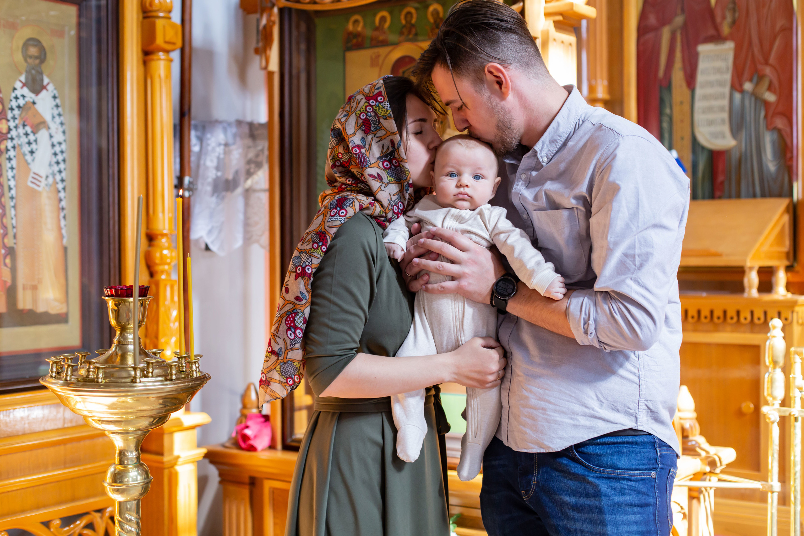 Крестины Миши. Семейный и детский фотограф в Москве Олеся Сухова