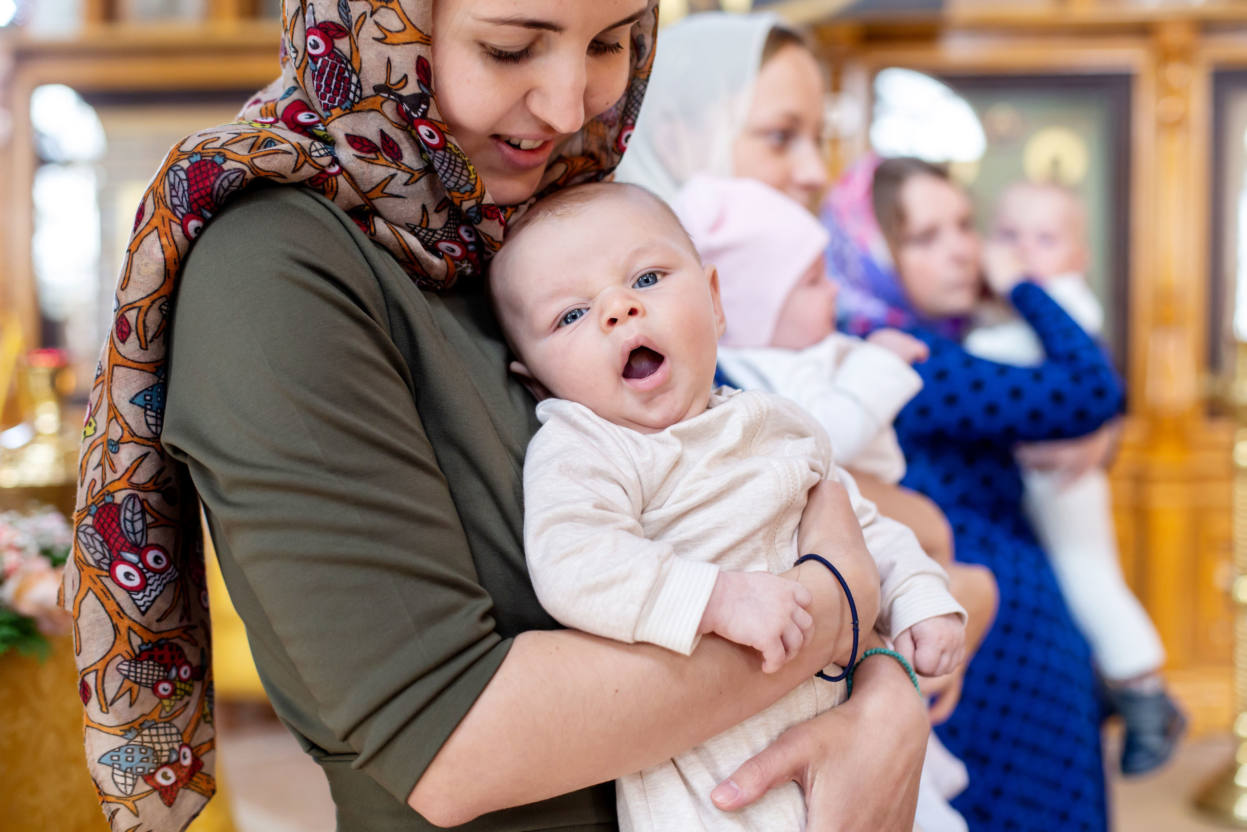 Крестины Миши. Семейный и детский фотограф в Москве Олеся Сухова