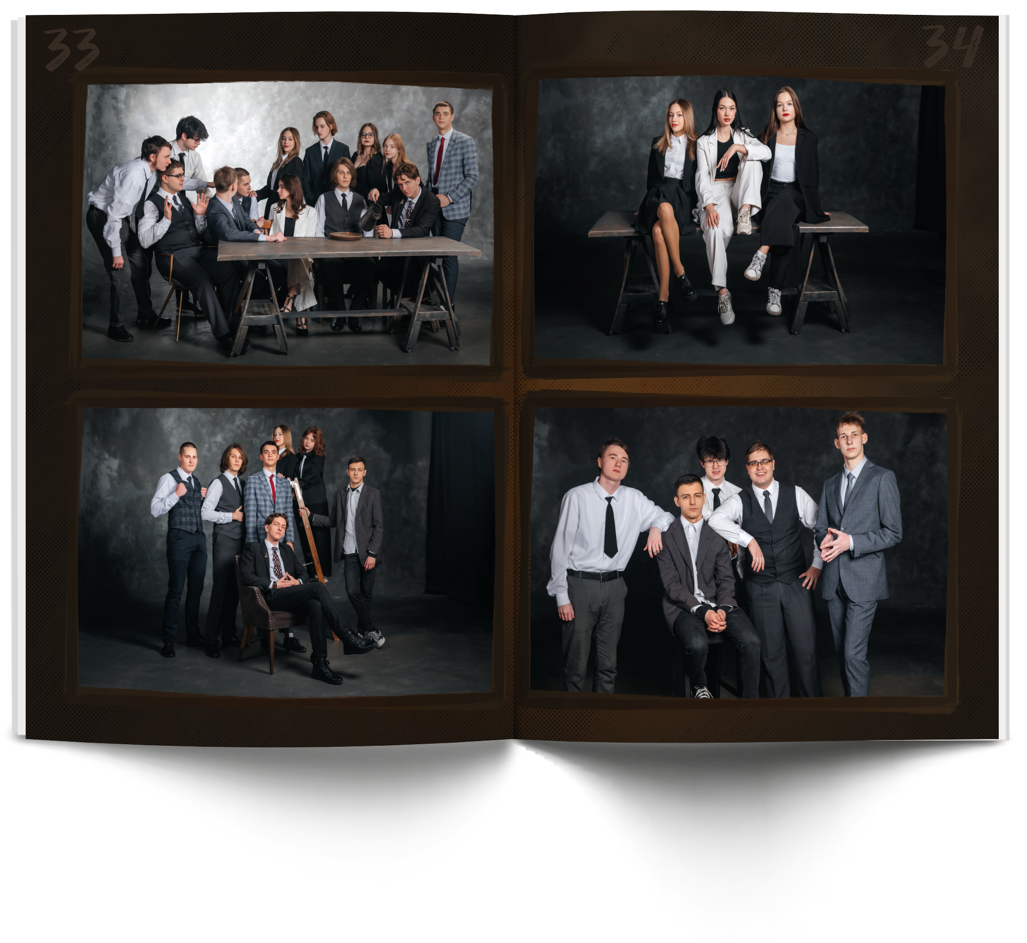 Старшие классы. Современные выпускные альбомы в Новосибирске