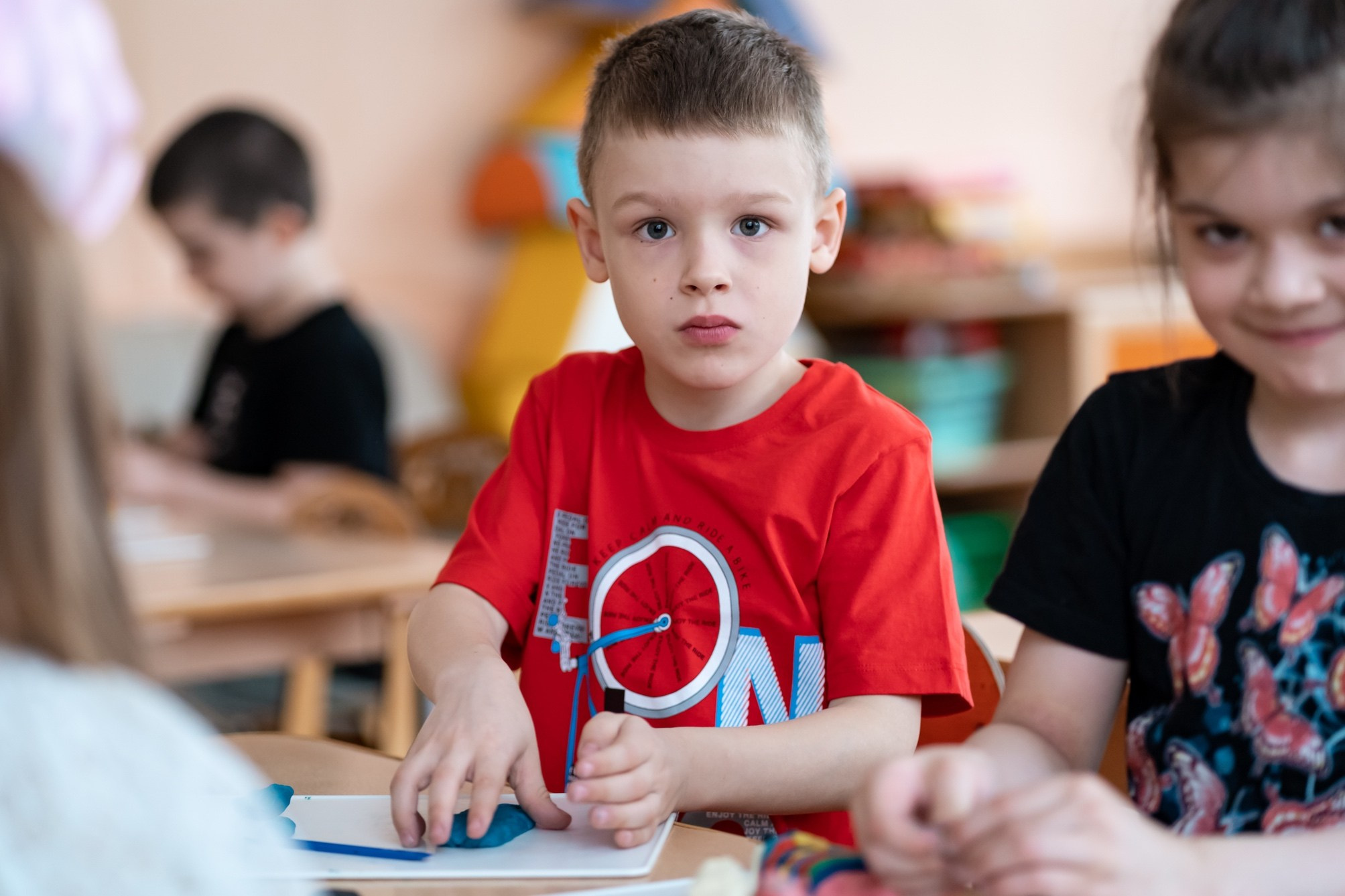 Детский садик. Семейный фотограф Варвара Сорока в городе Москве