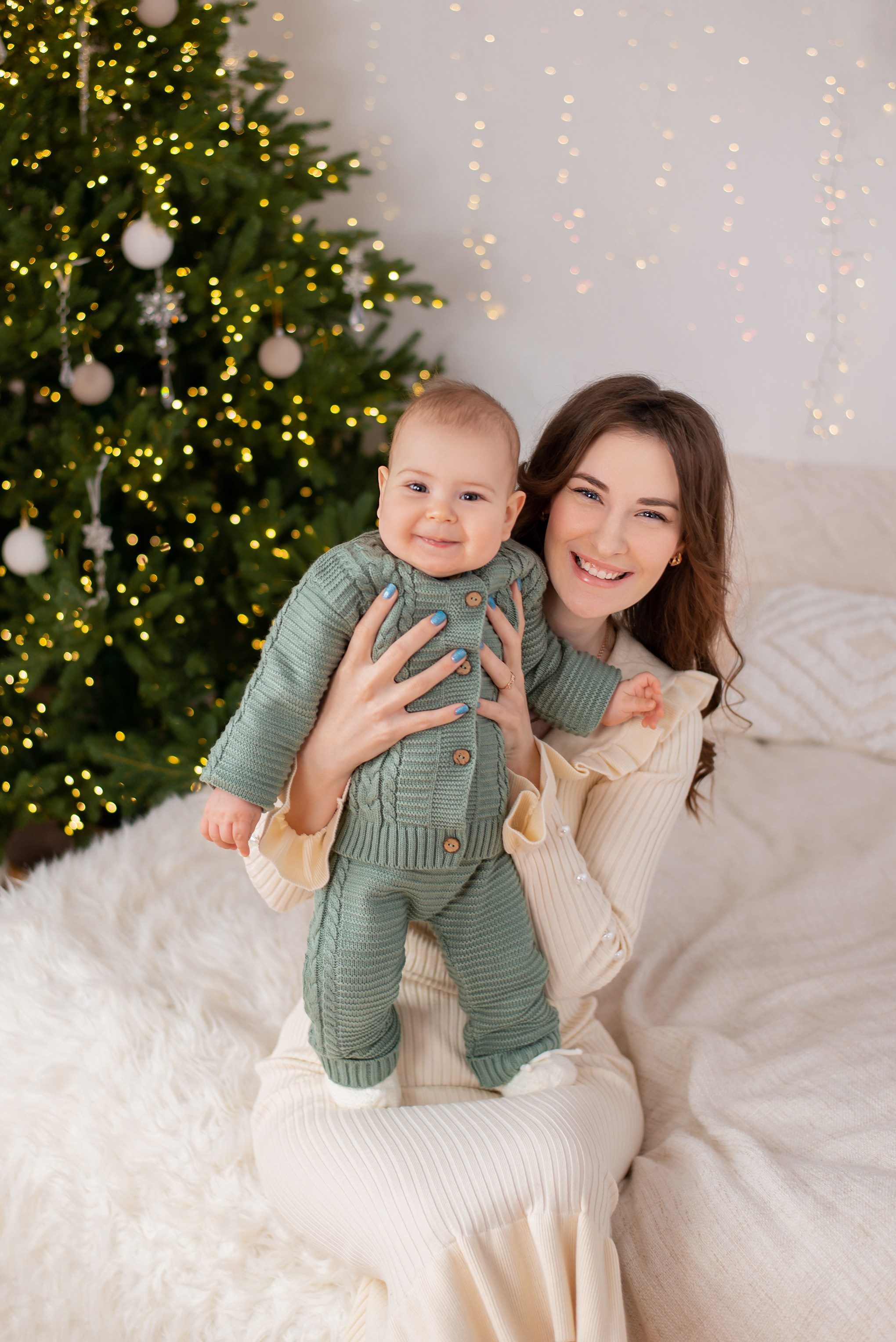 Семейная новогодняя фотосессия детская новогодняяя фотосессия Крымск. Детский и семейный фотограф в г. Крымске