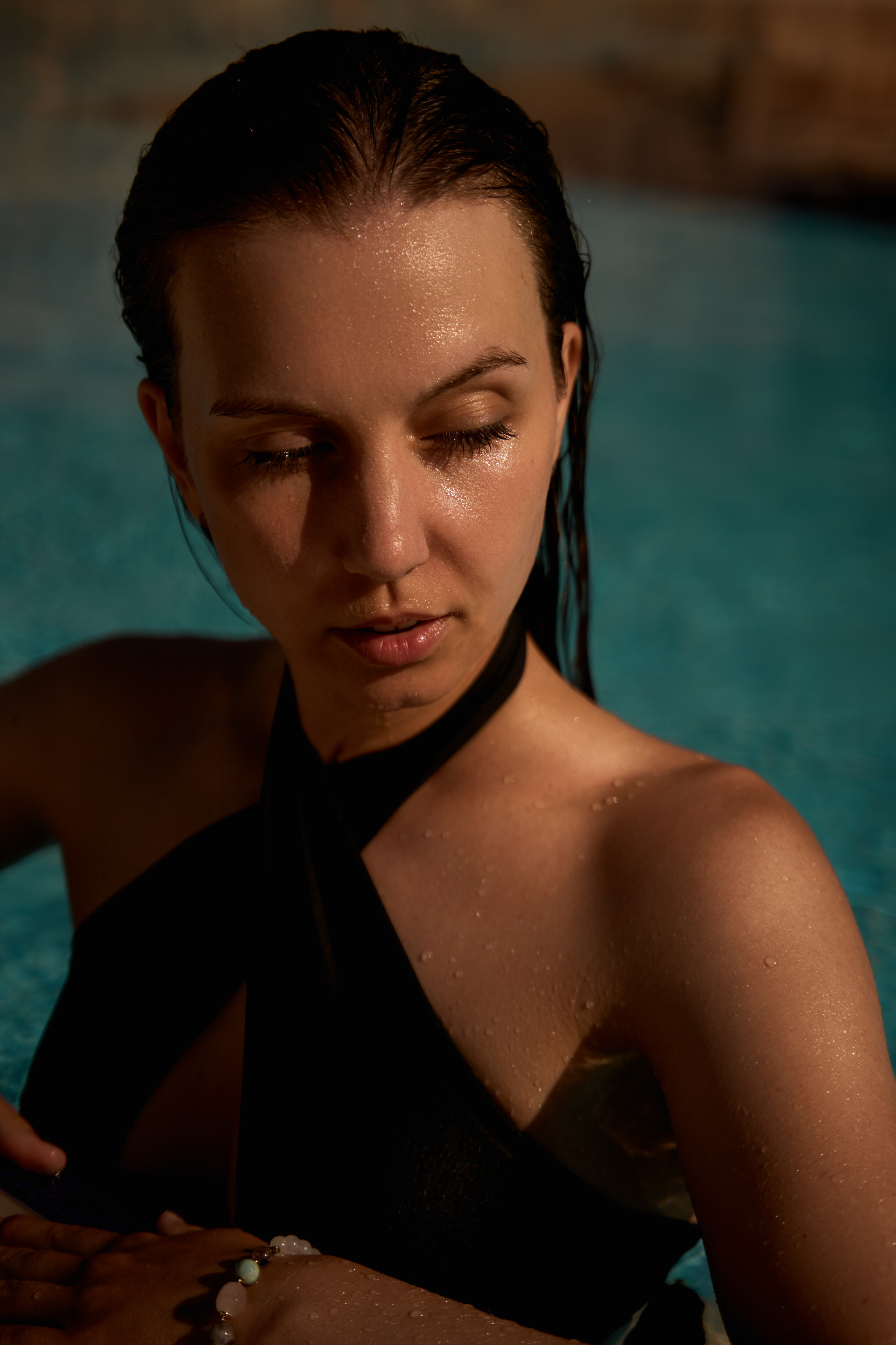 фотосессия у бассейна