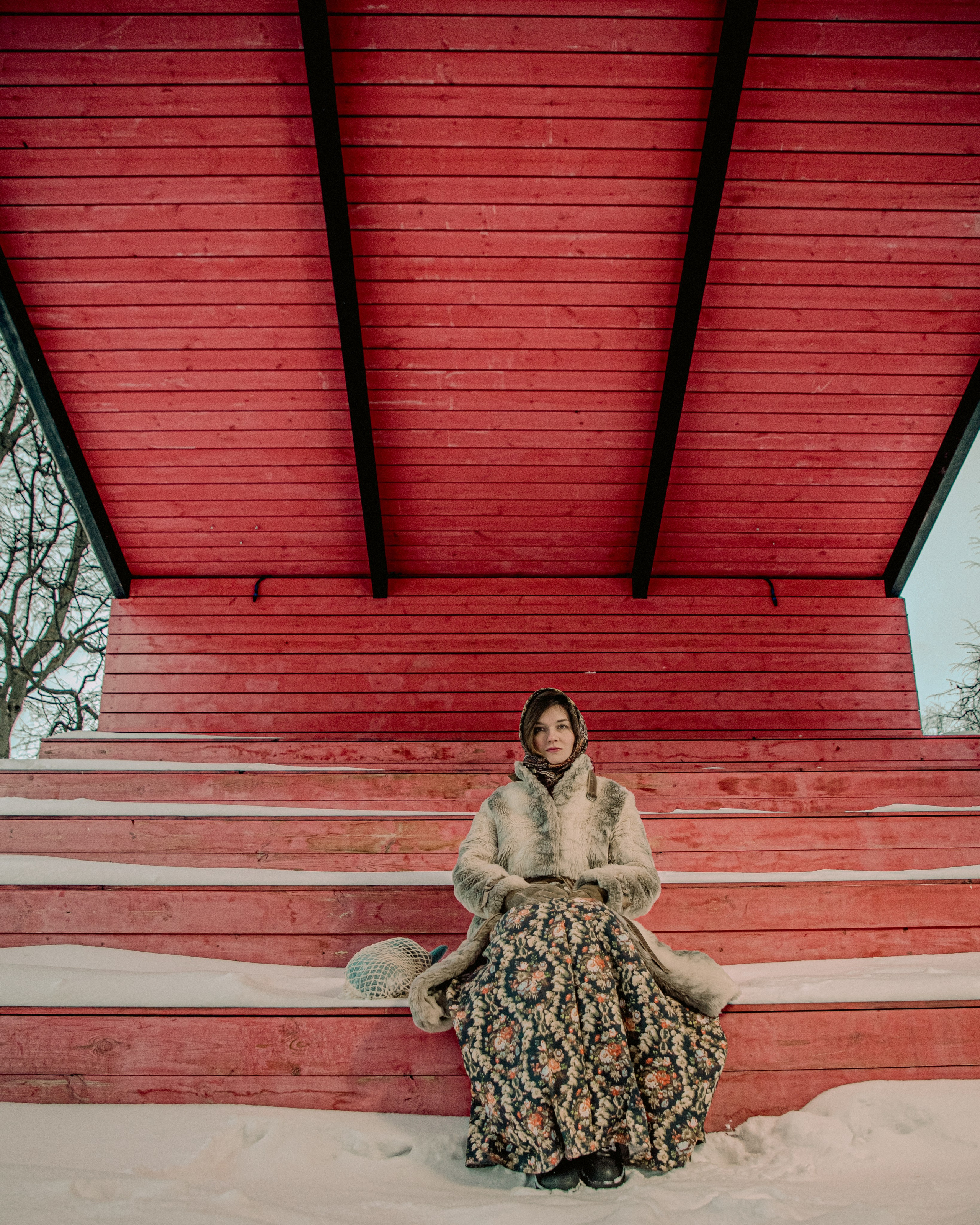 Лицо и снег. Фотограф в Москве портреты | репортажи | спорт