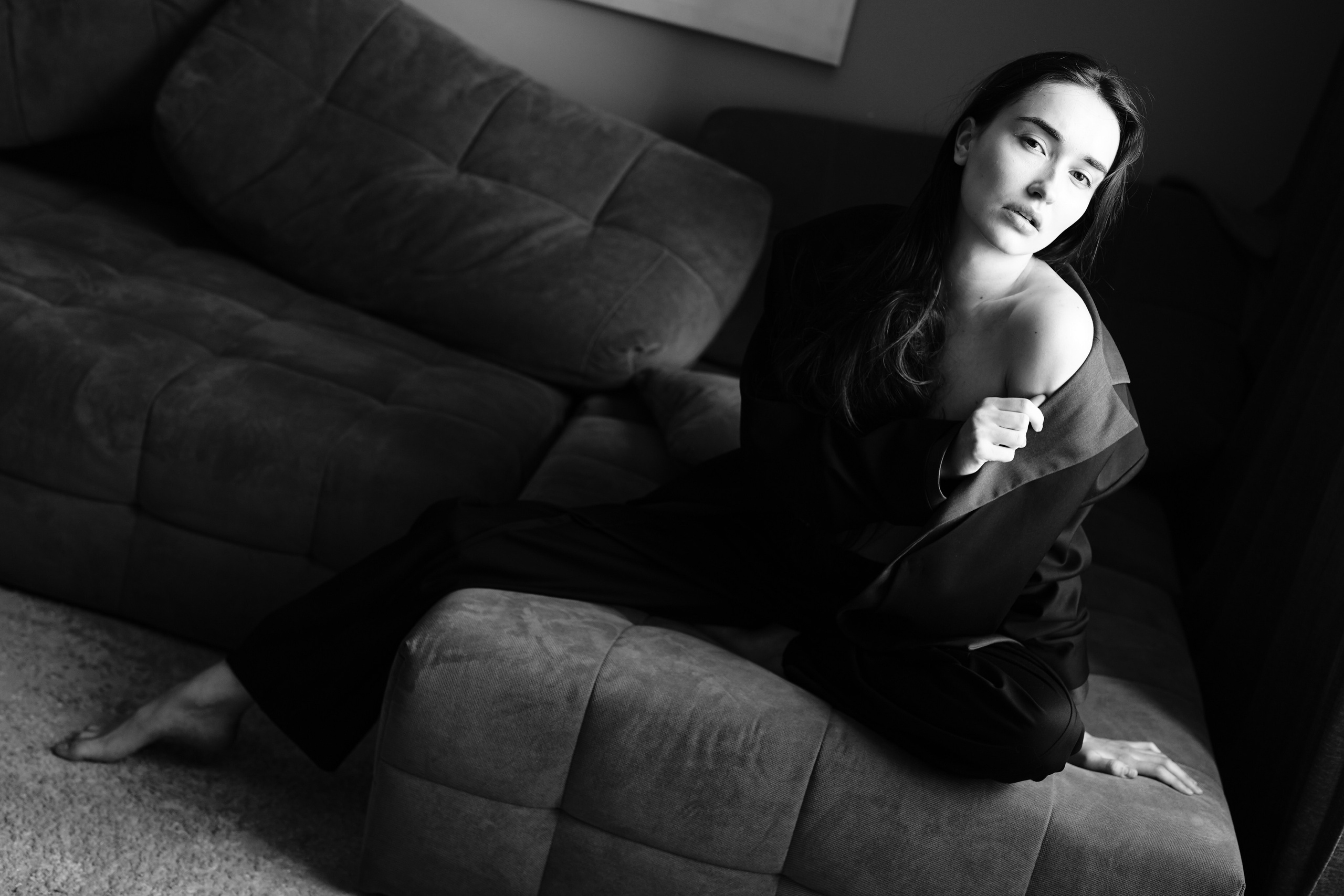 Женская портретная фотосессия. Портретный и семейный фотограф в Санкт-Петербурге и Москве Коробка Анна