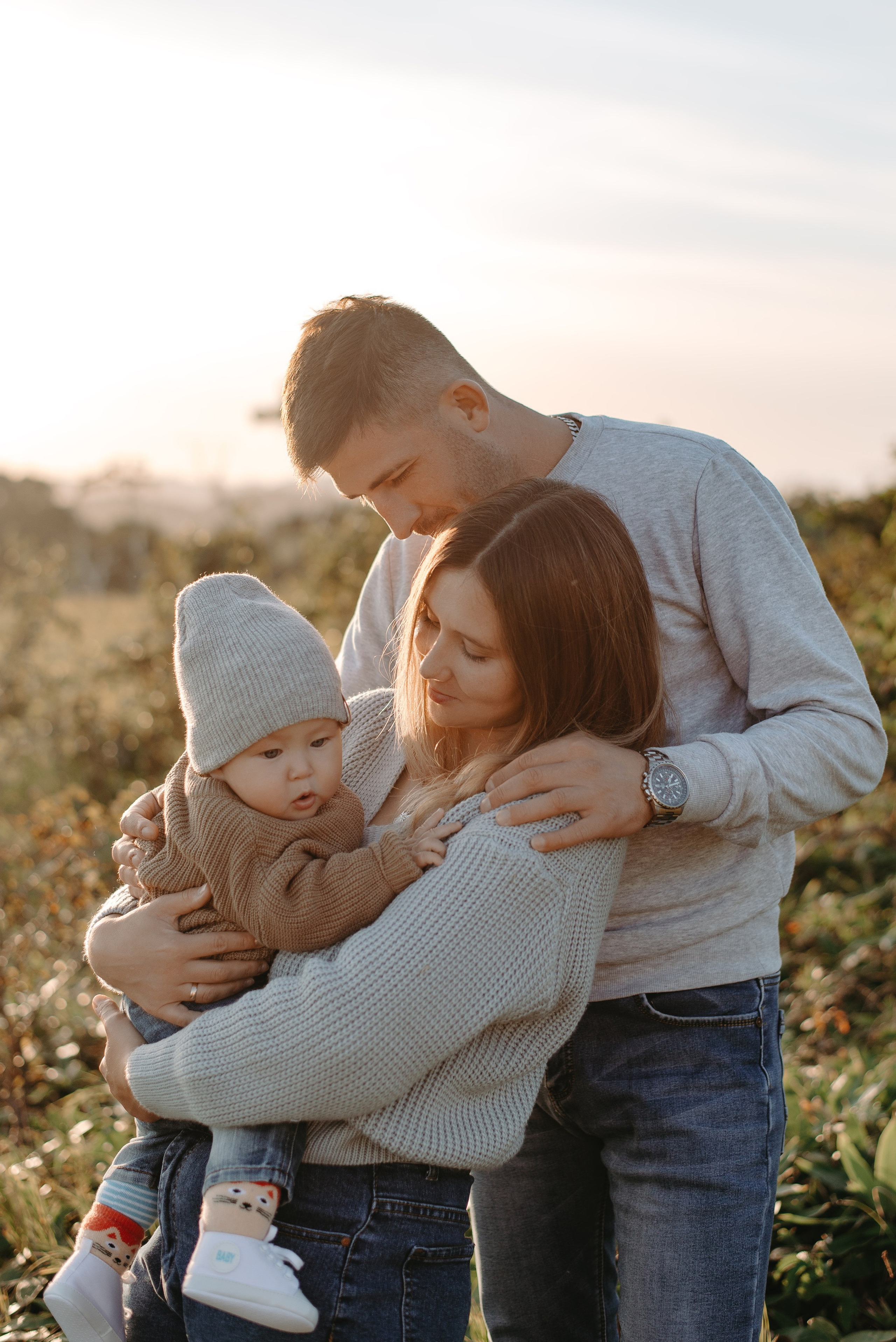 Оля, Ваня и Макар. Ирина Метелица фотограф на Шикотане