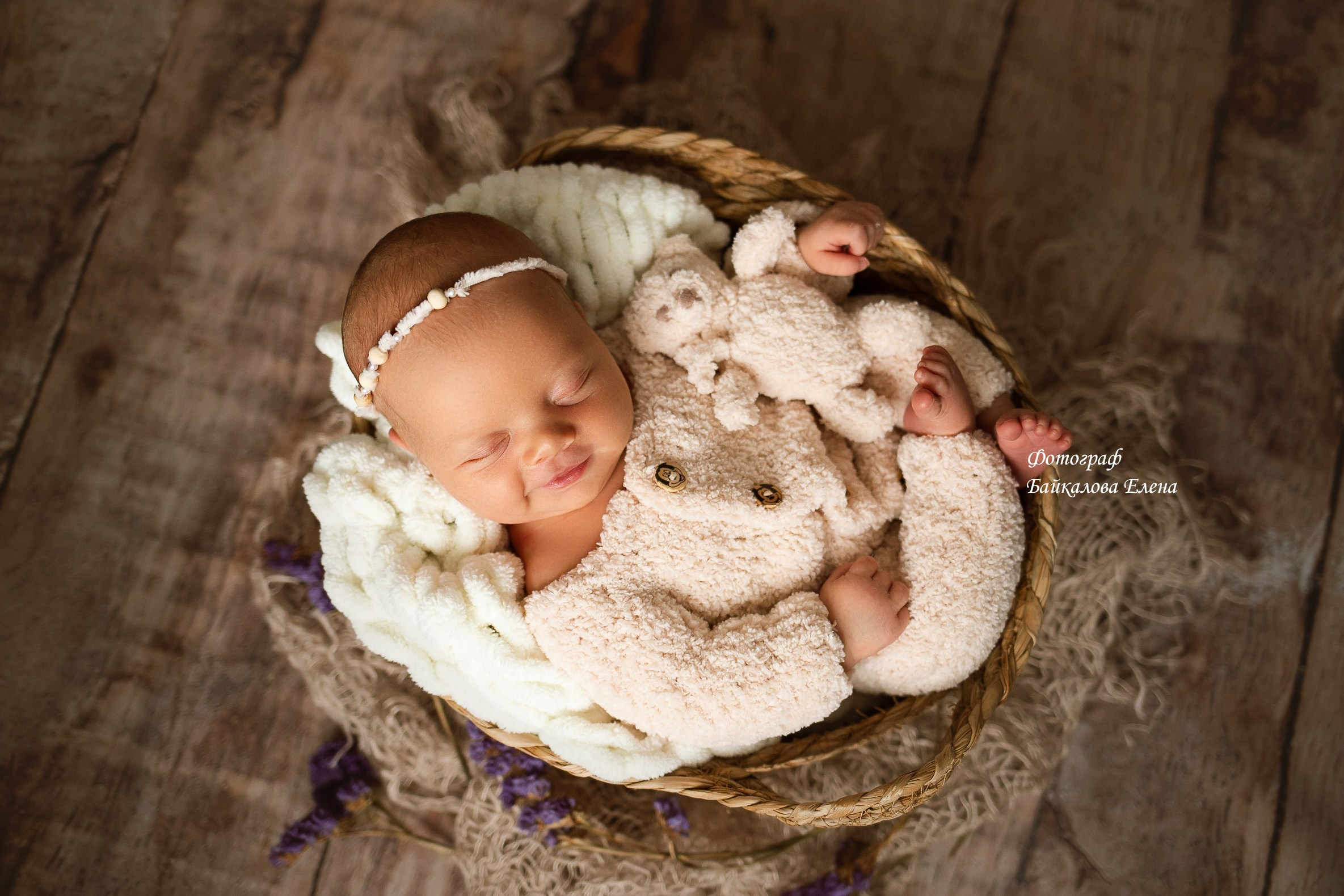 Фотосессия новорожденного. Фотограф новорожденных в Новосибирске