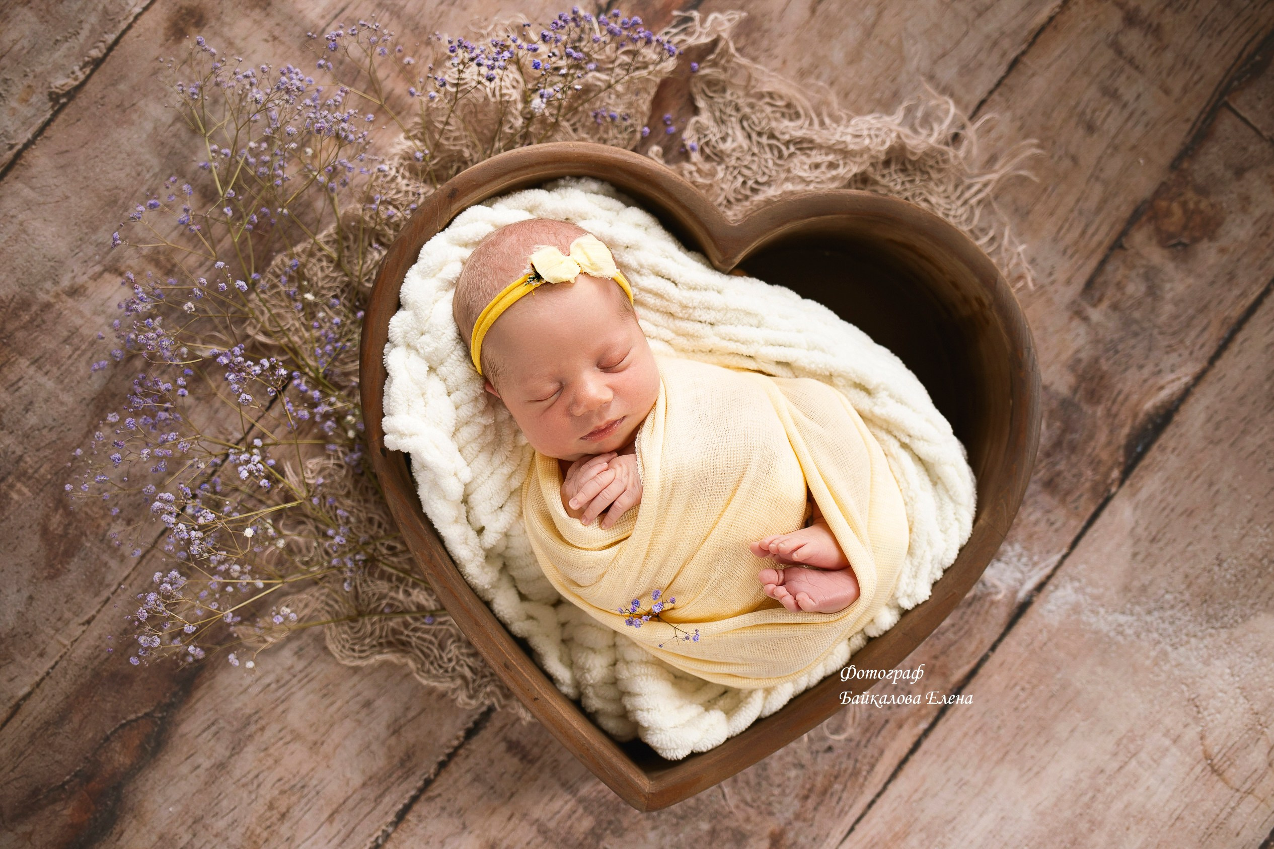 Фотосессия новорожденного. Фотограф новорожденных в Новосибирске
