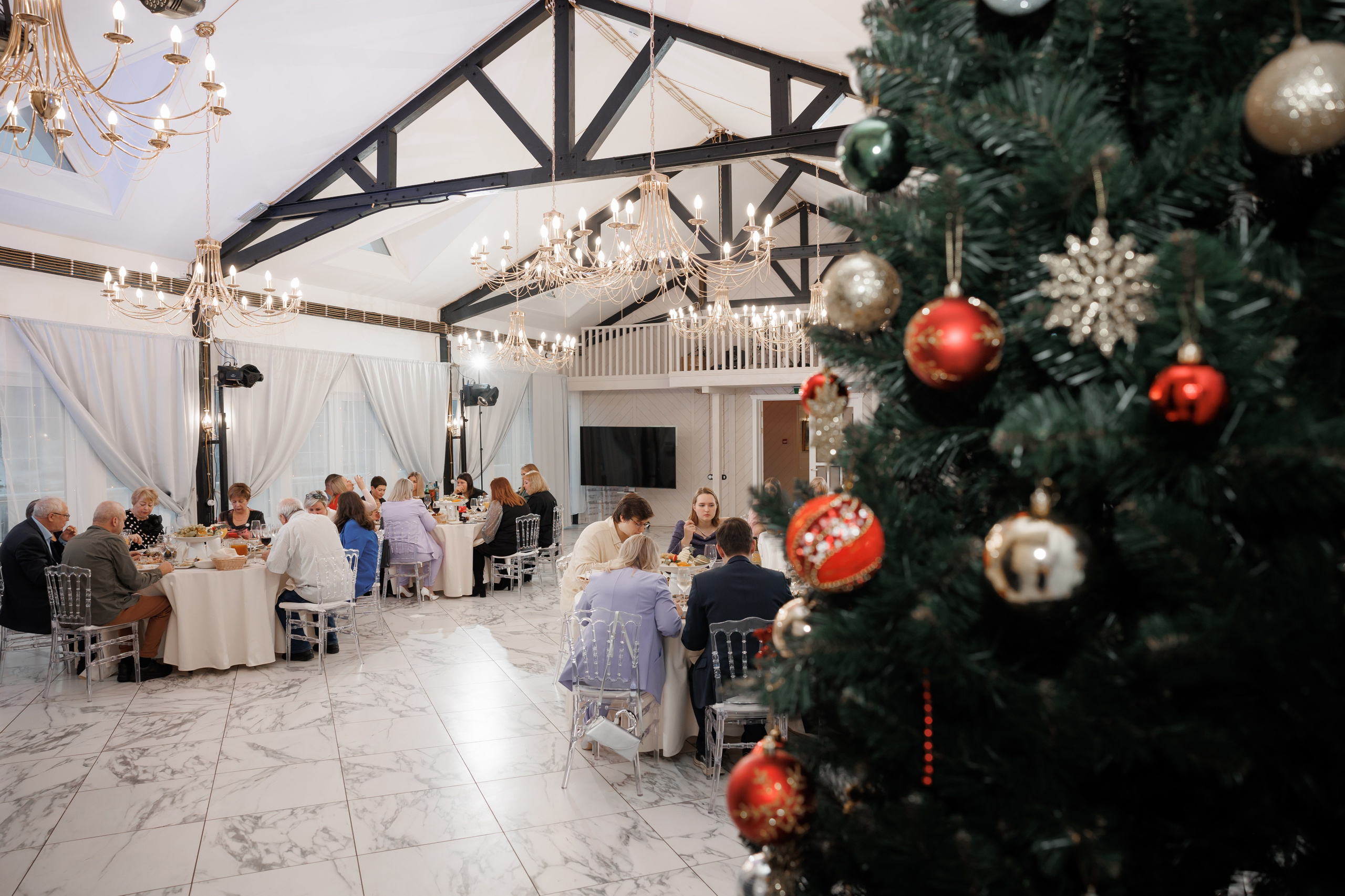 Юбилей, ресторан «Барский», усадьба «Гребнево». Свадебный и репортажный фотограф (Москва, Королев и другие)