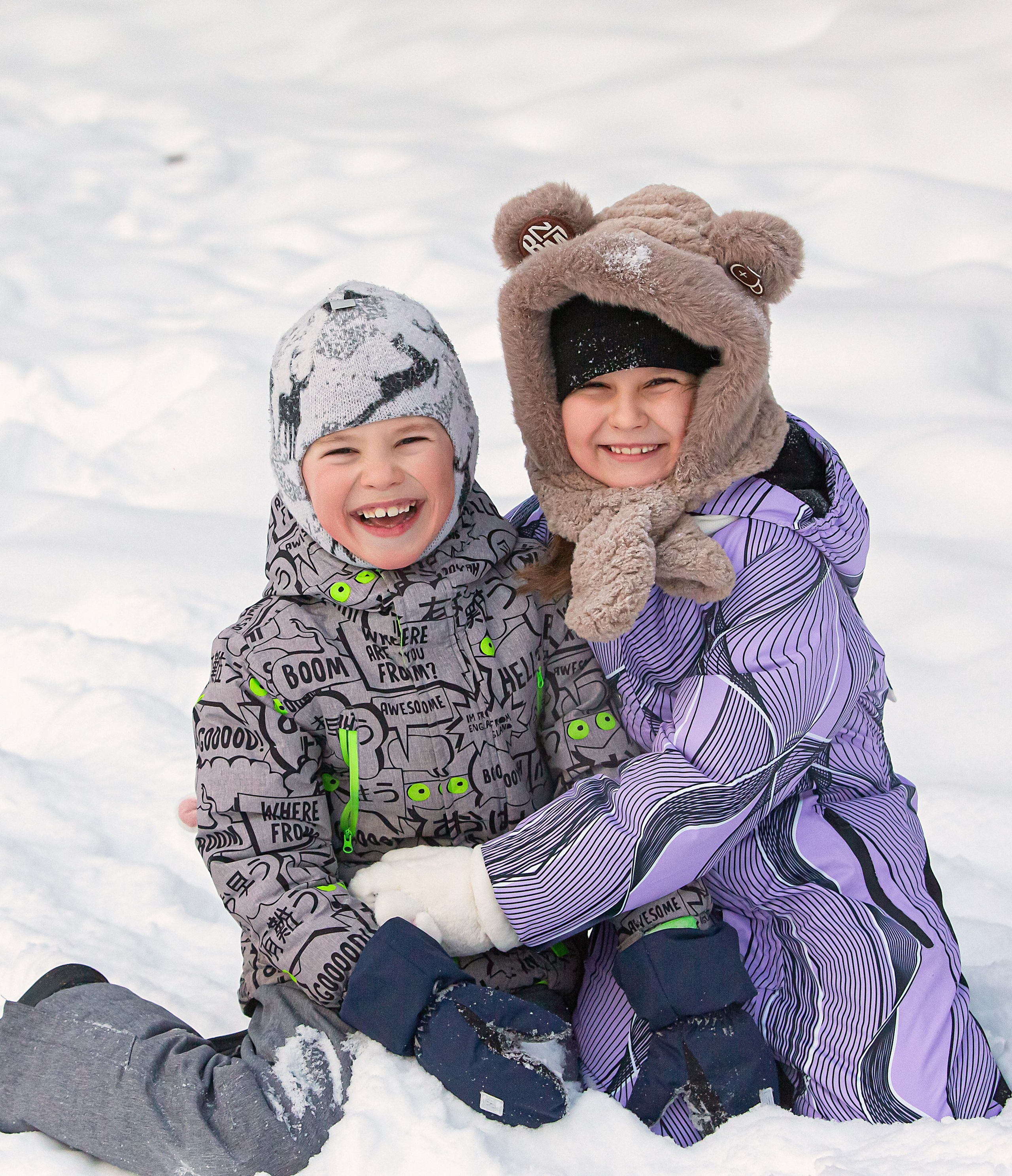 Зима в детском саду. Свадебный, семейный, детский фотограф в Санкт-Петербурге