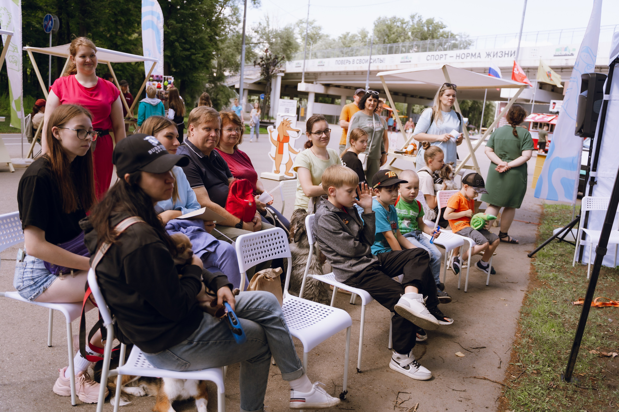 Площадка фестиваля «Мампус и его друзья» в Лесопарке 2025. Фотограф Надежда Погребняк | Рязань | Москва