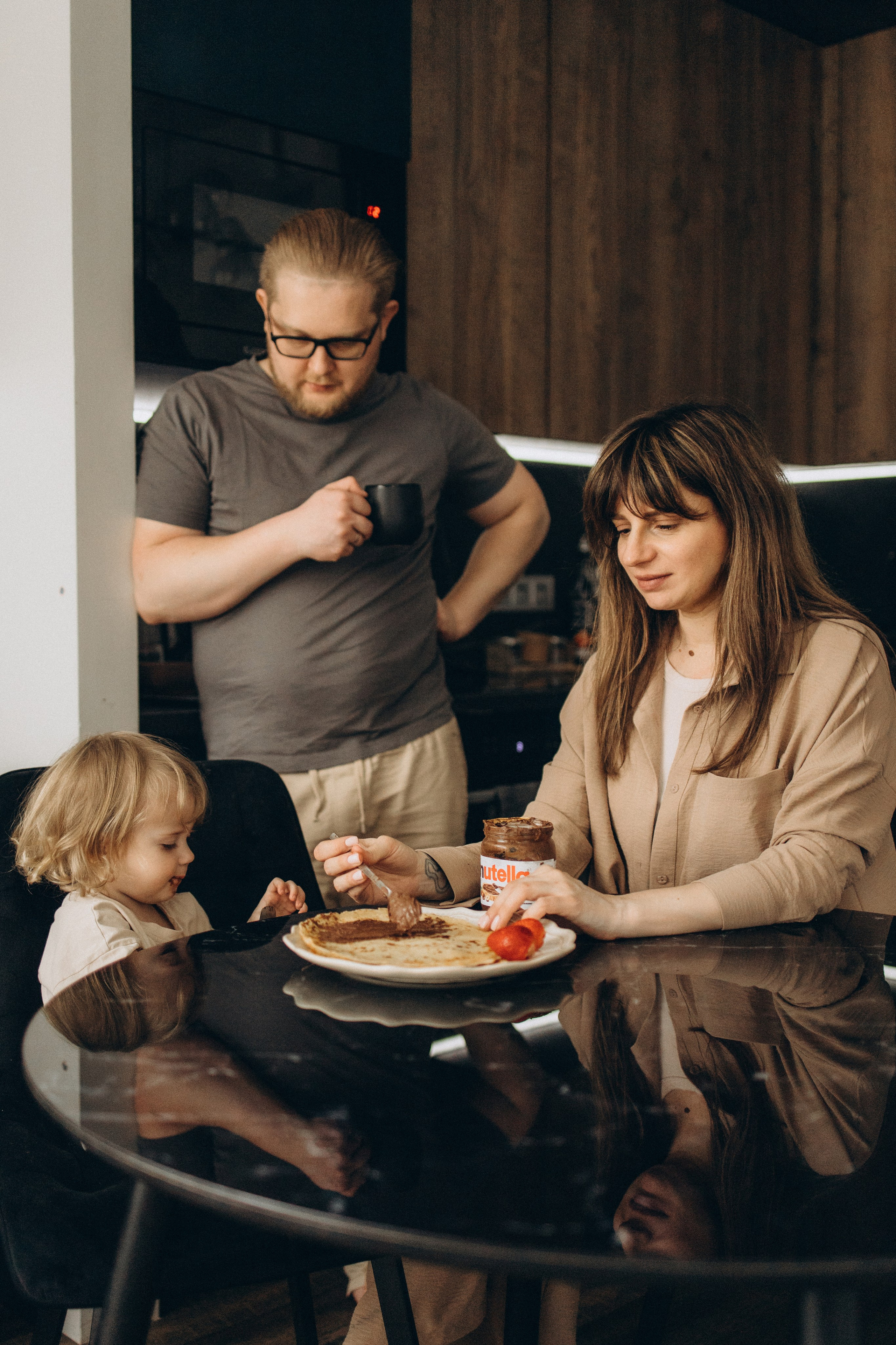 Домашняя съемка беременности с семьей. Семейный фотограф в Москве, Щелково, Фрязино _ Виктория Степанова
