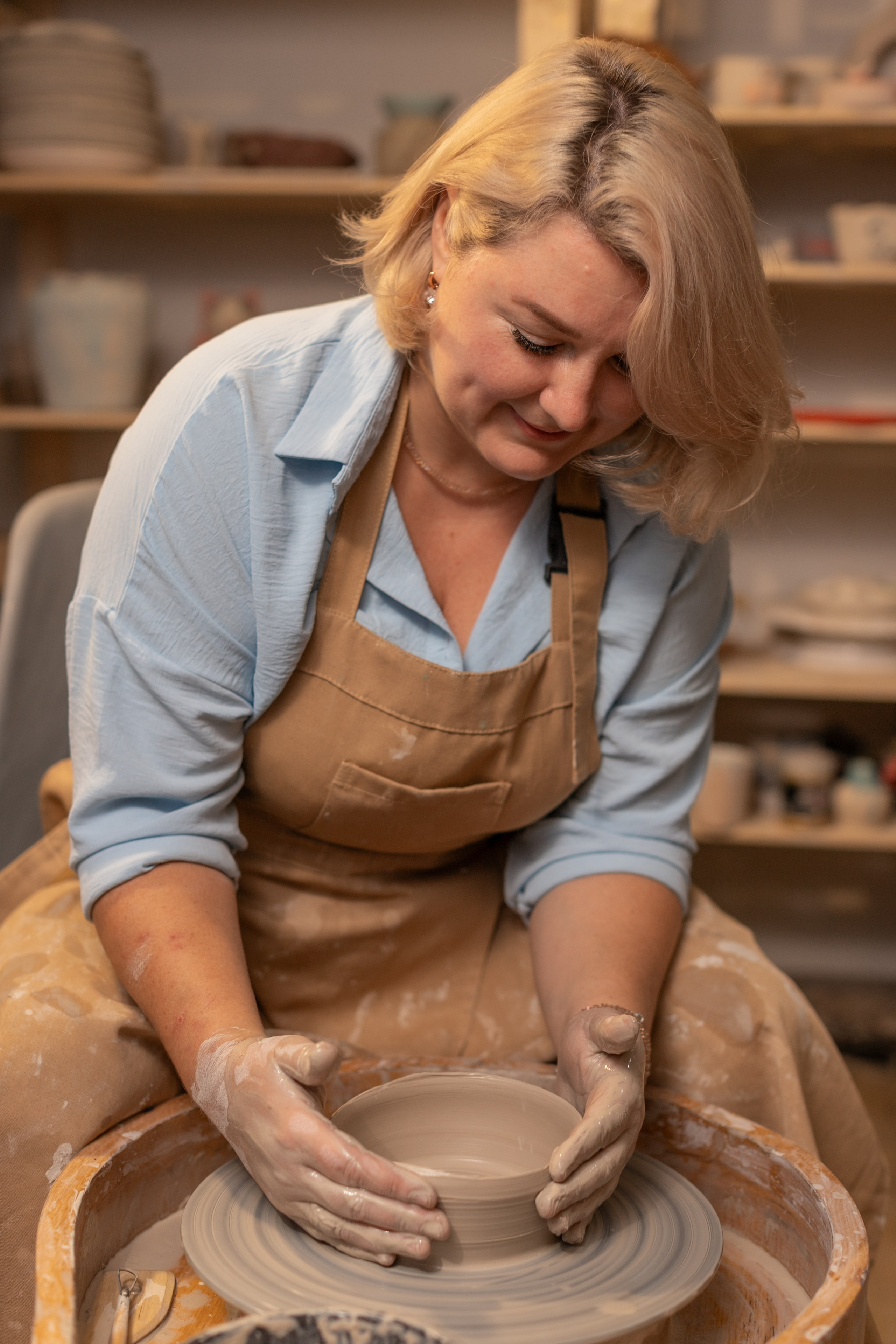 Гончарный МК Ирина и Юлия. Семейный и детский newborn фотограф в Ростове-на-Дону Наталья Лебедева