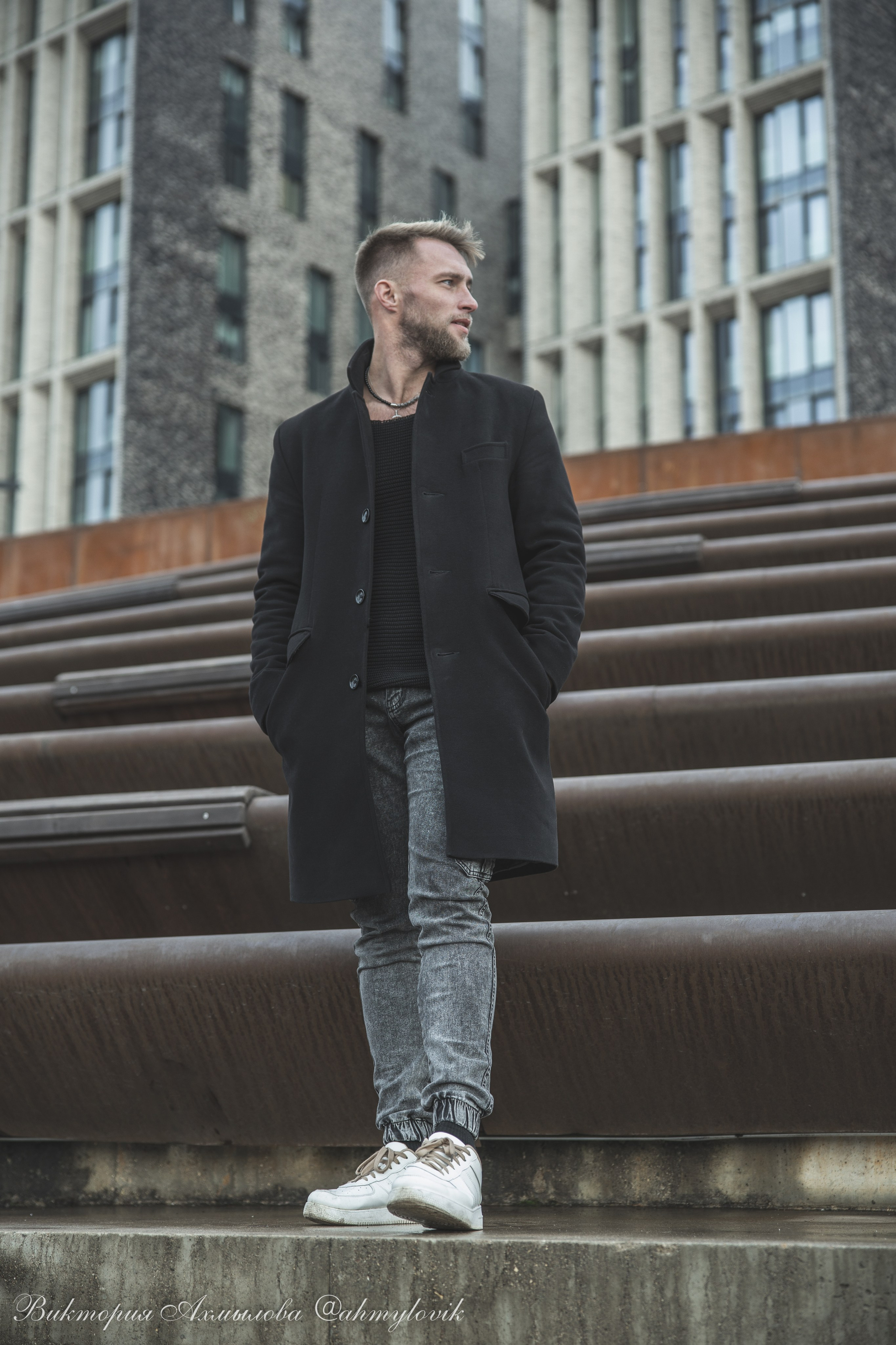 Прогулка с Хаски (Сергей). Виктория Ахмылова. Фотограф в Москве