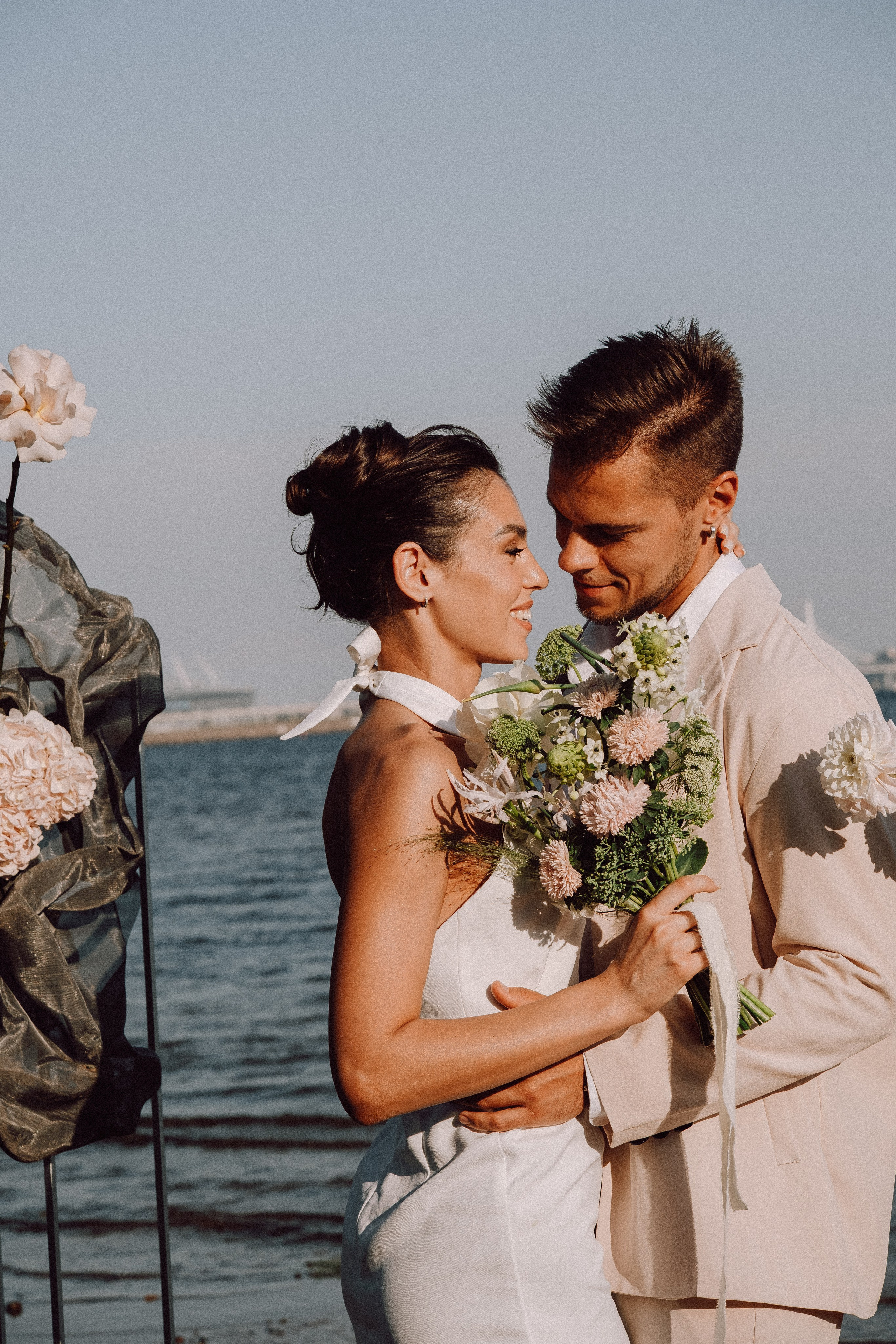 СВАДЕБНАЯ ФОТОСЕССИЯ ВЫЕЗДНОЙ ЦЕРЕМОНИИ (ФИНСКИЙ ЗАЛИВ). Профессиональный фотограф, Санкт-Петербург — Виктория Богомолова