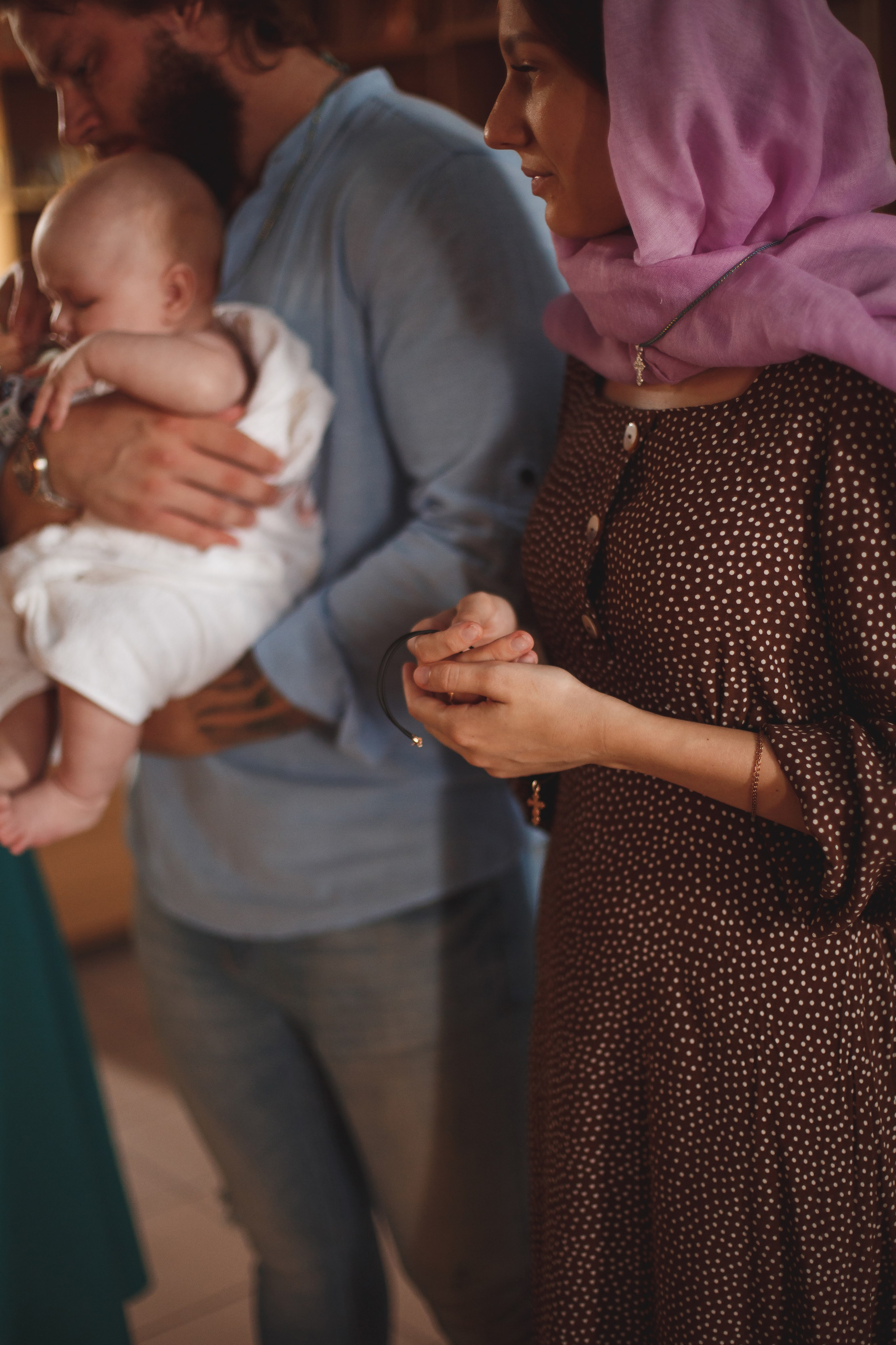 Фотосъёмка крещения в Майском.