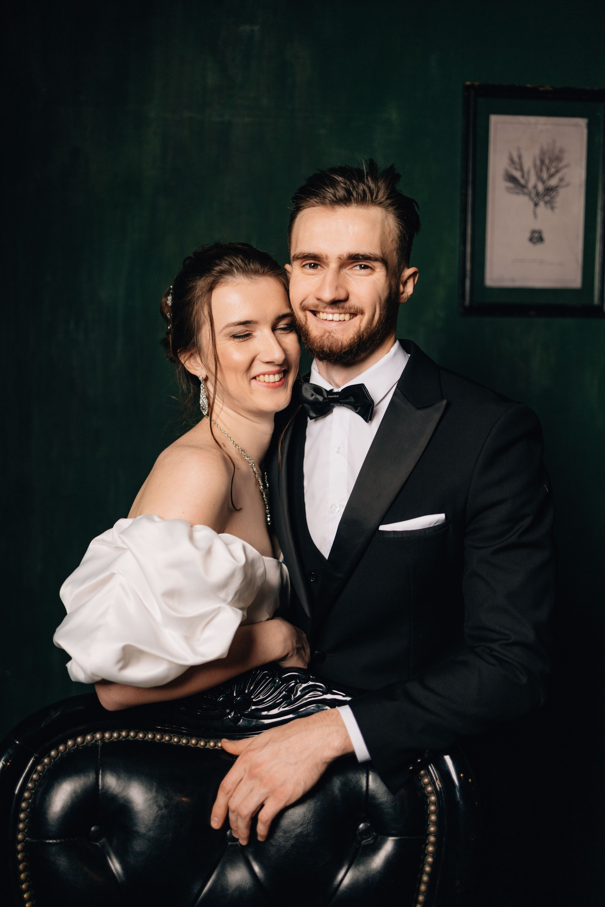 В студии. Свадебный фотограф в Москве Арчылан Николаев