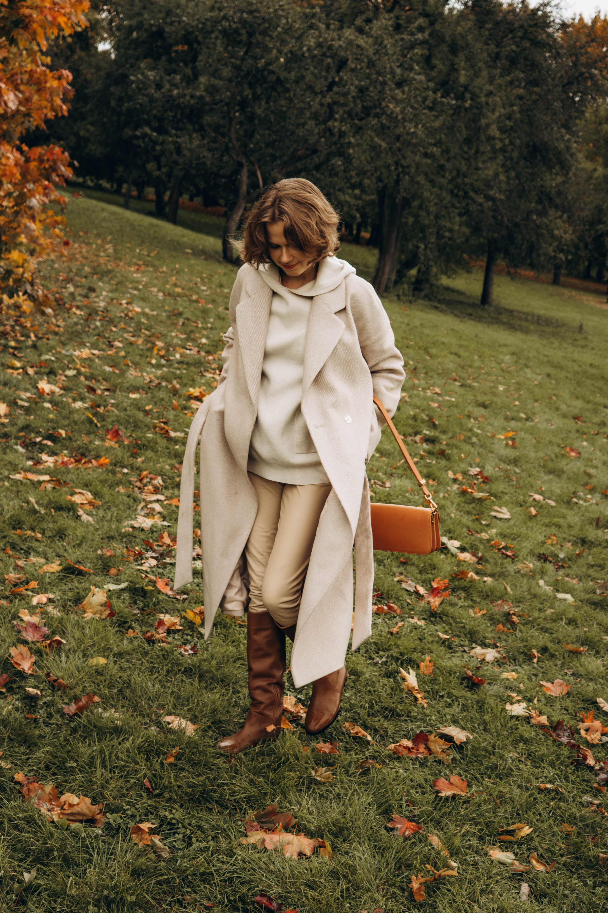 Осенняя семейная съемка в парке Царицыно. Фотограф Москва Валерия Веденина