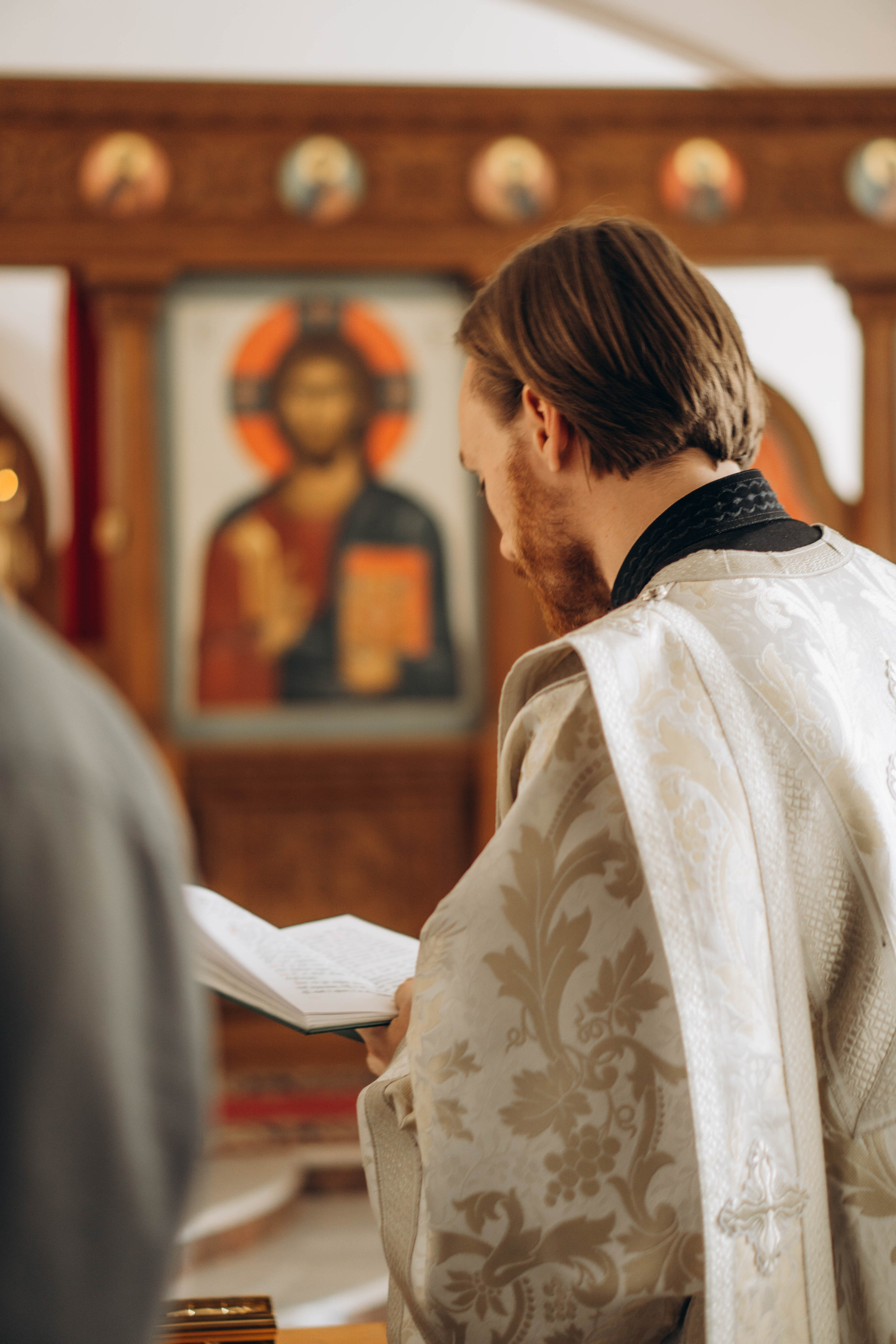 Крещение Миропии Лихов переулок ПСТГУ. Фотограф Москва Валерия Веденина